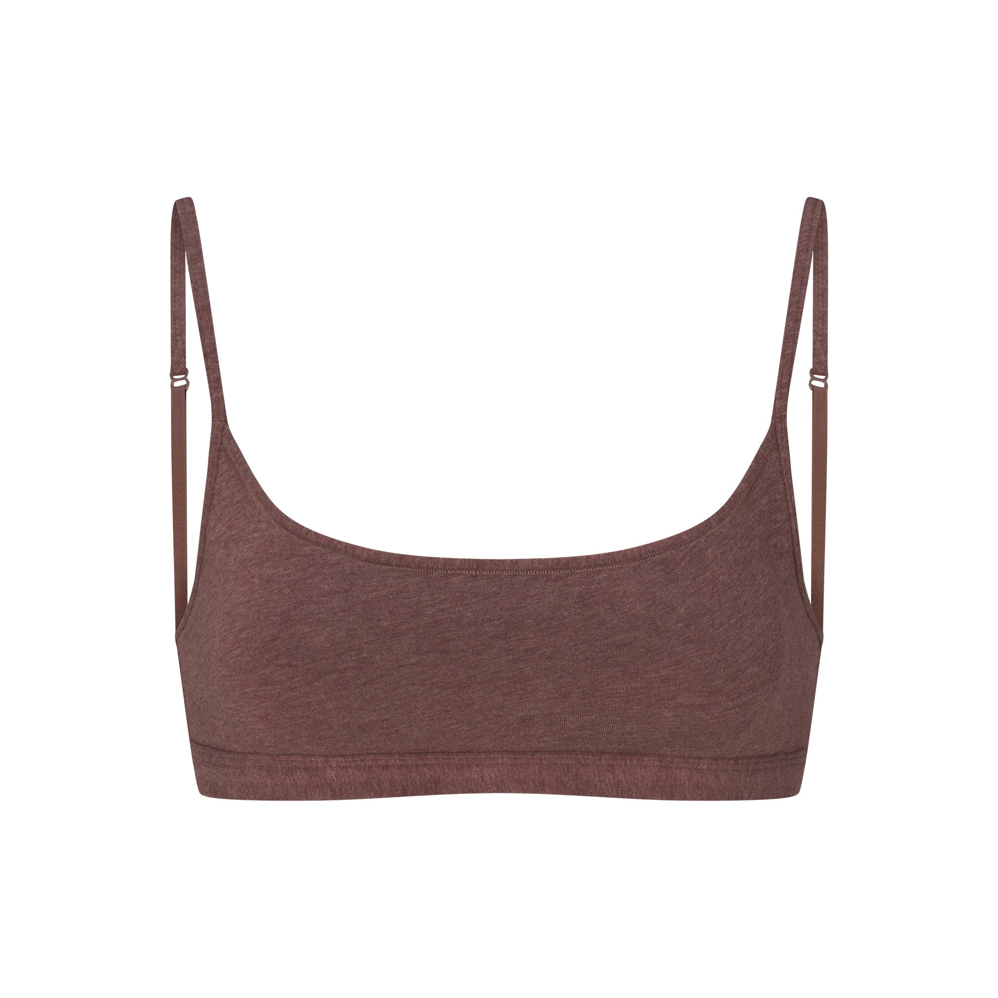 SKIMS EVERYDAY COTTON SCOOP BRALETTE | COCOA HEATHER - Sneaker Türkiye