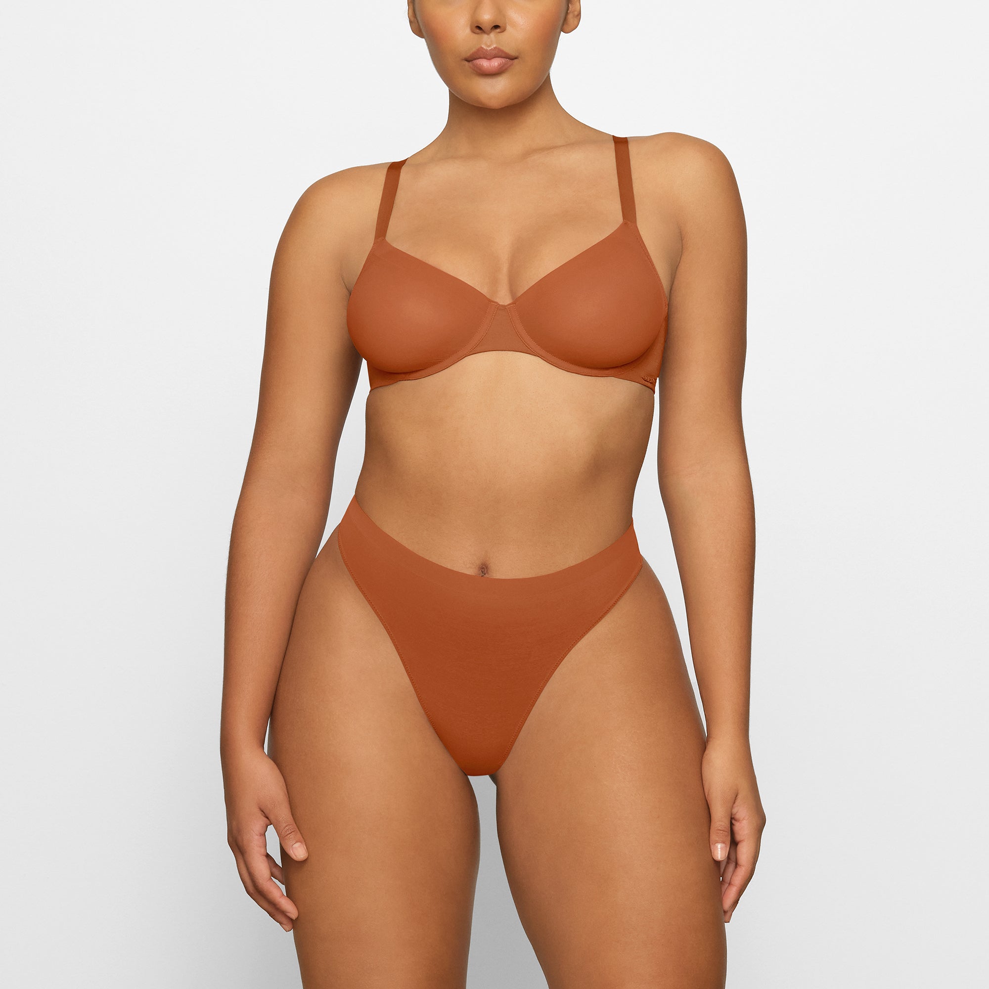 SKIMS NO SHOW UNLINED DEMI BRA | BRONZE - Sneaker Türkiye