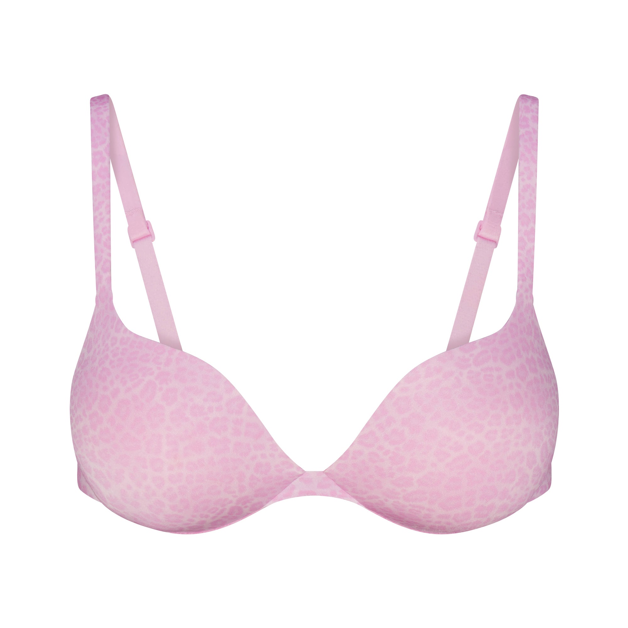 SKIMS ULTIMATE TEARDROP PUSH-UP BRA | BUBBLE GUM LEOPARD PRINT - Sneaker Türkiye