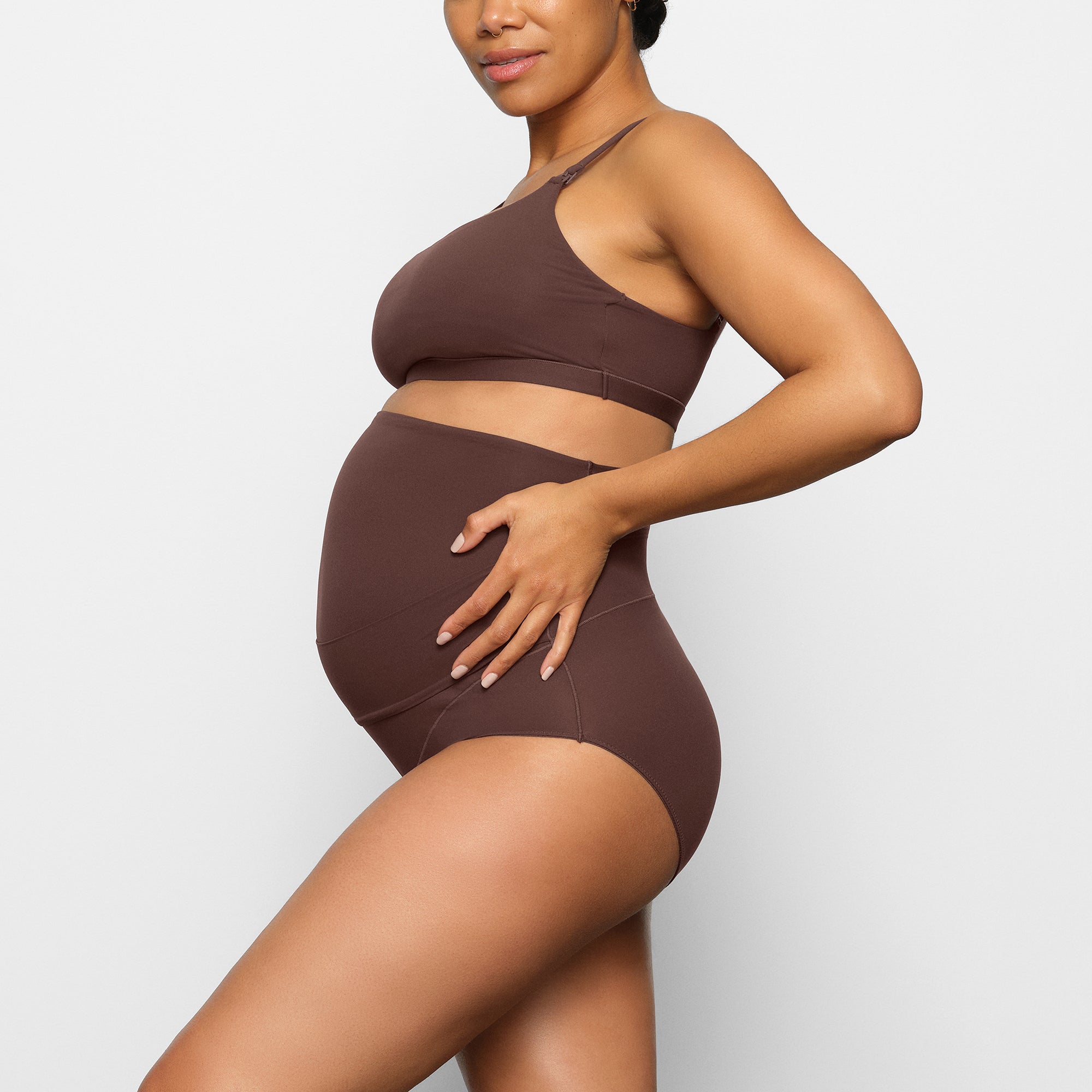 SKIMS FITS EVERYBODY MATERNITY PUMPING SCOOP BRALETTE | COCOA - Sneaker Türkiye
