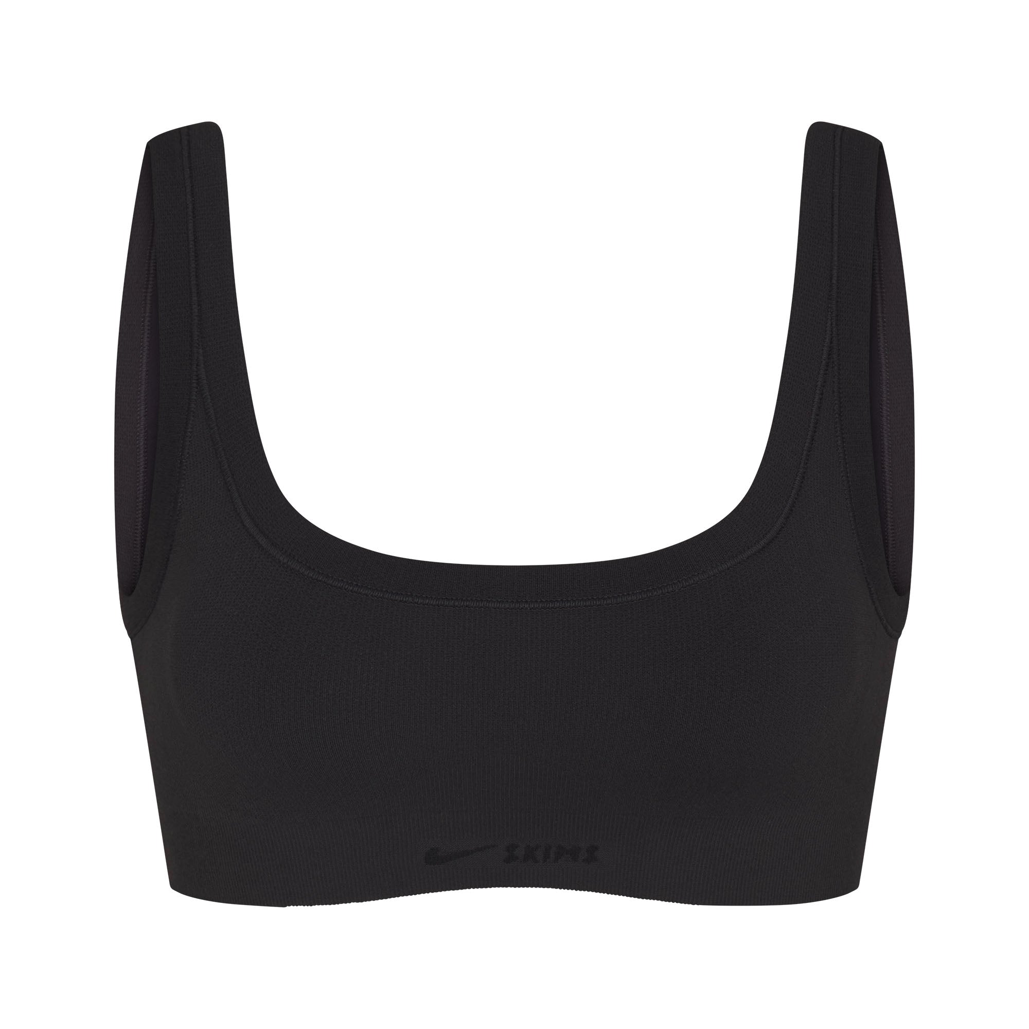 NikeSKIMS VINTAGE SEAMLESS SCOOP NECK BRA | OBSIDIAN - Sneaker Türkiye