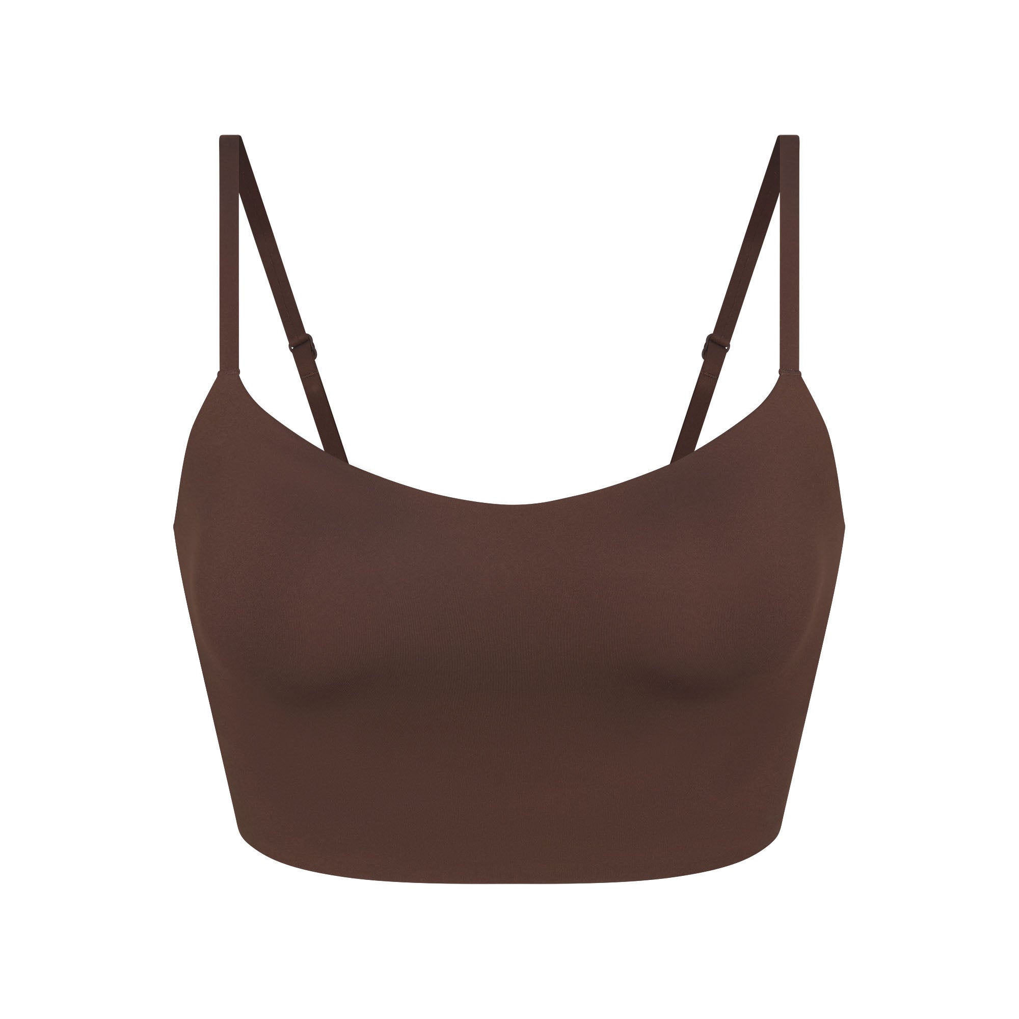 NikeSKIMS MATTE CAMI BRA TOP | DARK SEPIA - Sneaker Türkiye