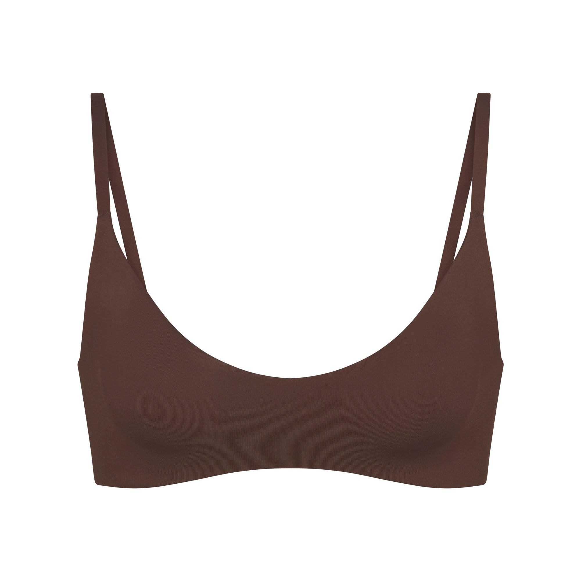 NikeSKIMS MATTE MICRO SCOOP BRA | DARK SEPIA - Sneaker Türkiye