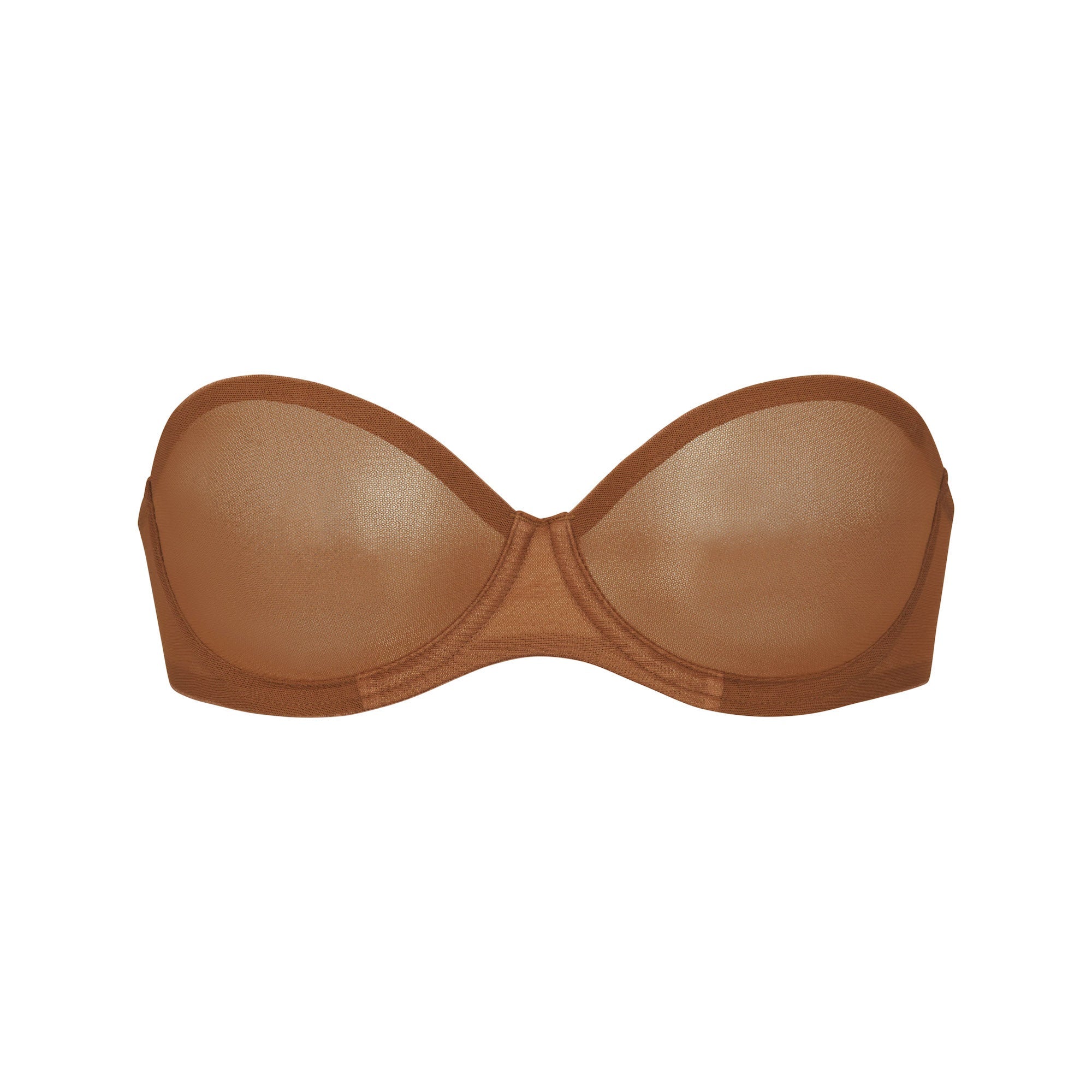SKIMS ULTRA FINE MESH STRAPLESS BRA | BRONZE - Sneaker Türkiye
