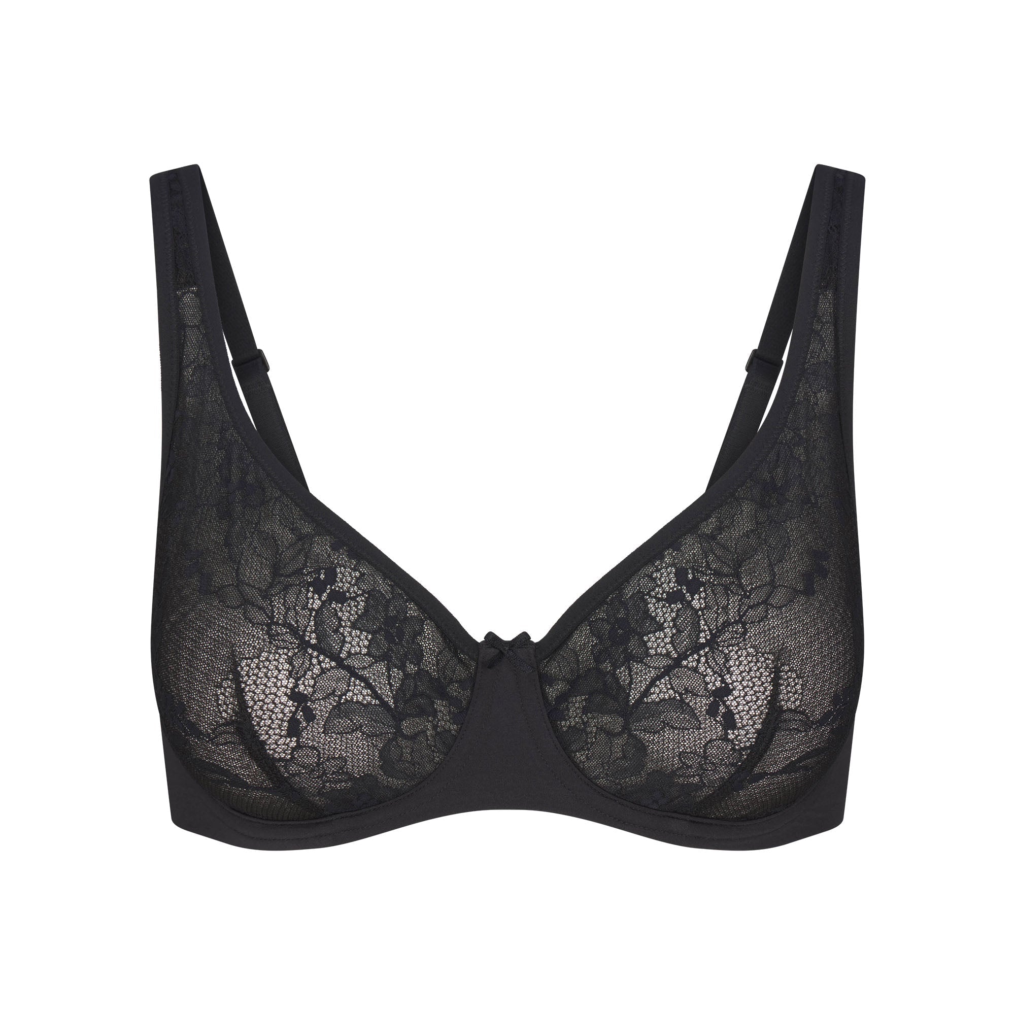 SKIMS LACE UNLINED MINIMIZER BRA | ONYX - Sneaker Türkiye