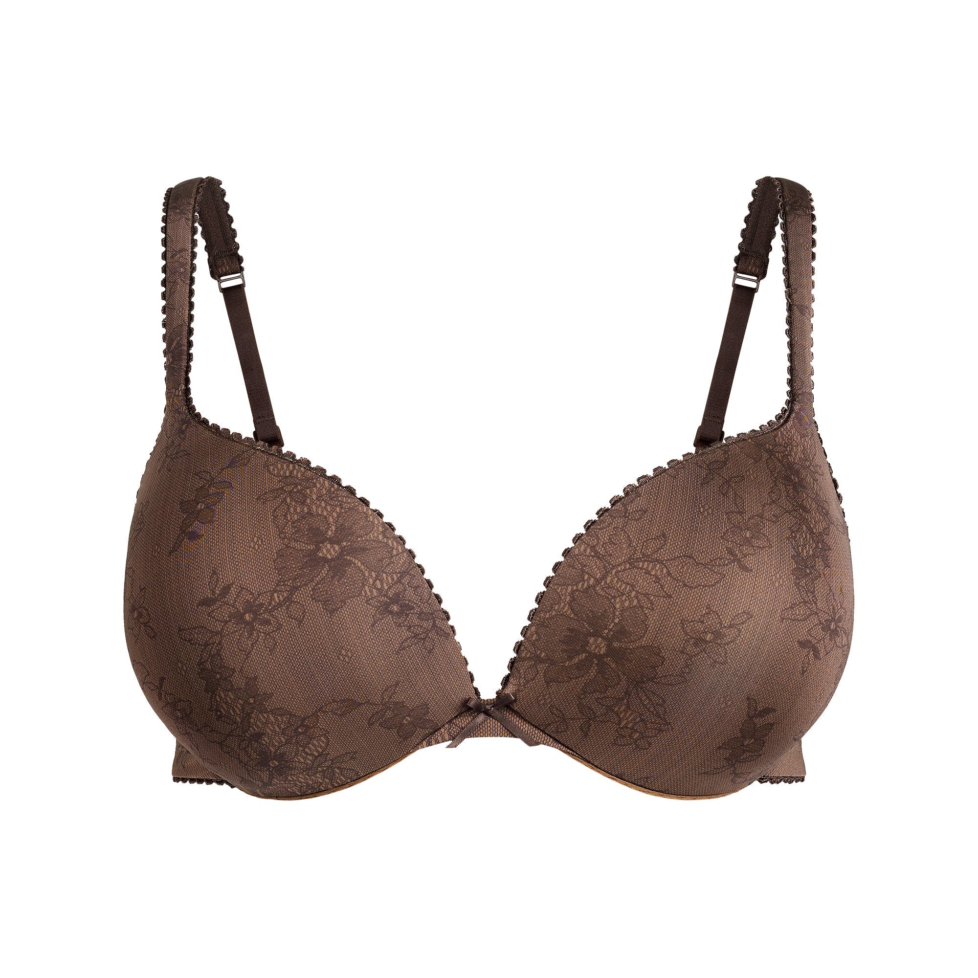 SKIMS ULTIMATE PICOT TEARDROP PUSH-UP BRA | OXIDE LACE PRINT - Sneaker Türkiye