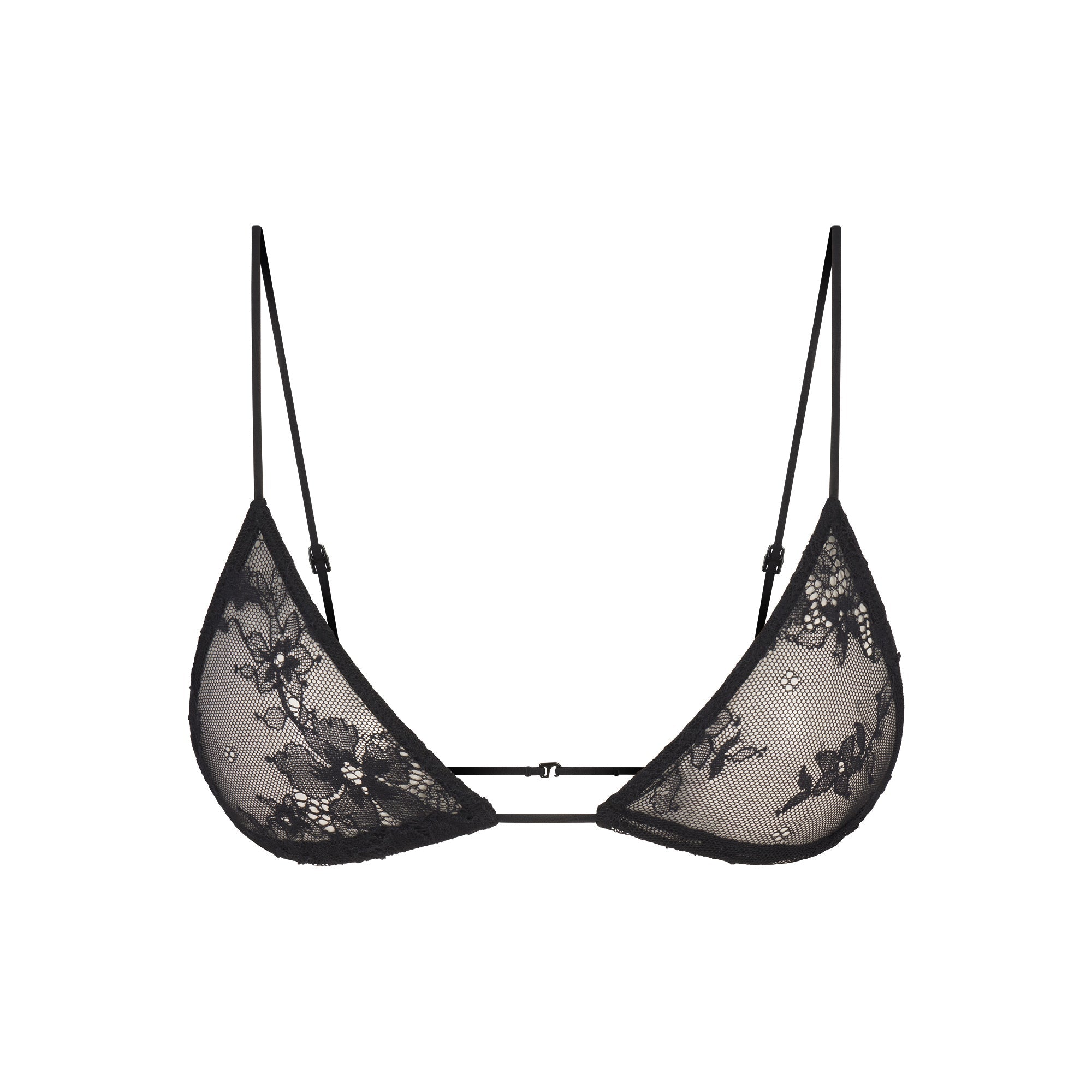 SKIMS ULTRA FINE LACE MICRO TRIANGLE BRALETTE | ONYX - Sneaker Türkiye