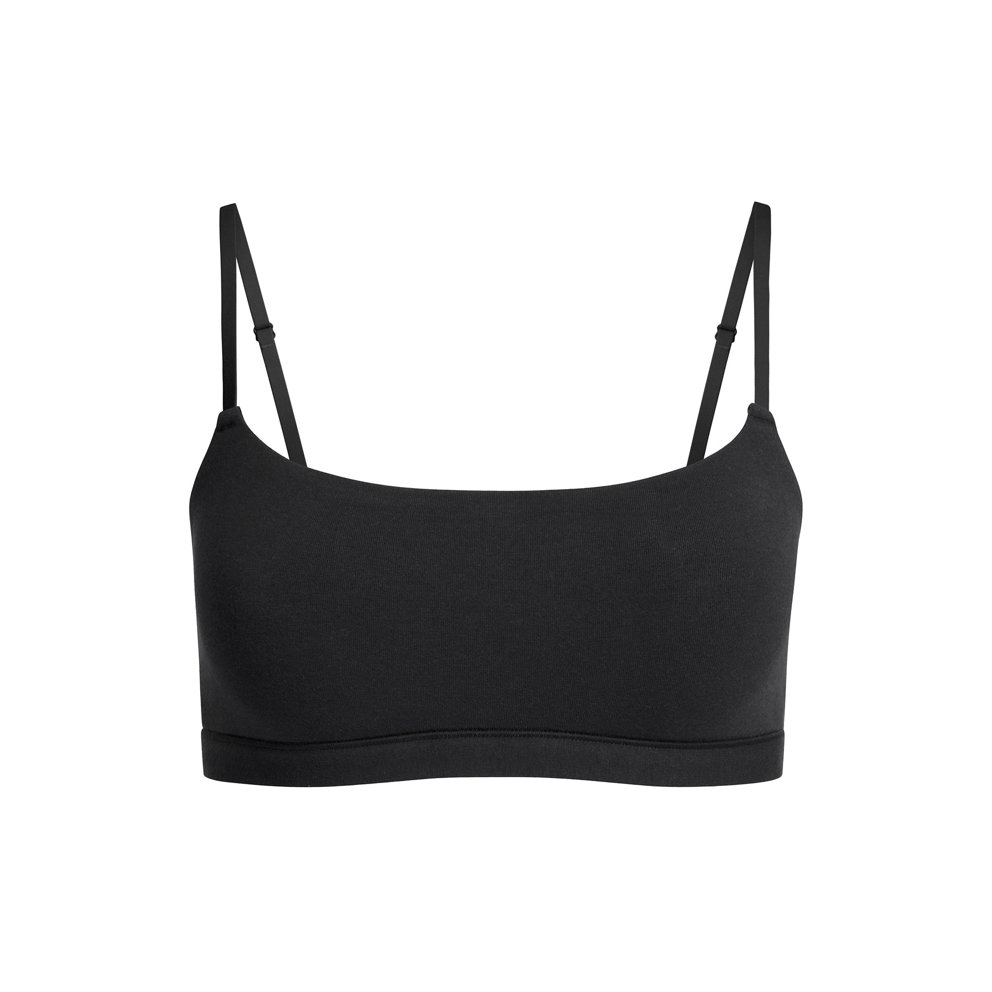 SKIMS COTTON JERSEY SCOOP BRALETTE | SOOT - Sneaker Türkiye