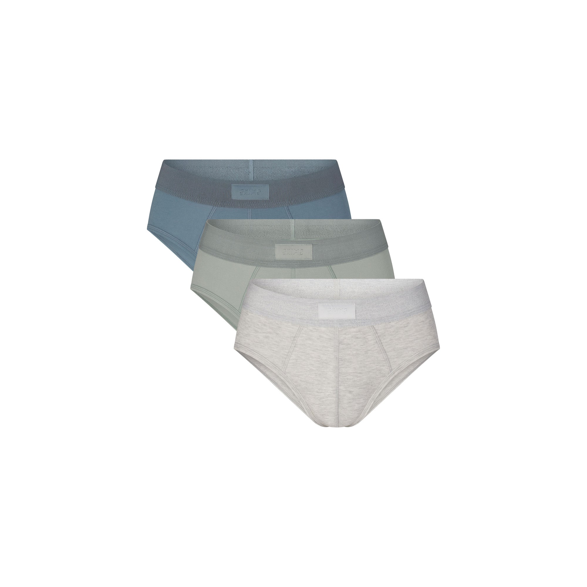SKIMS COTTON MENS BRIEF 3-PACK | MINERAL MULTI - Sneaker Türkiye