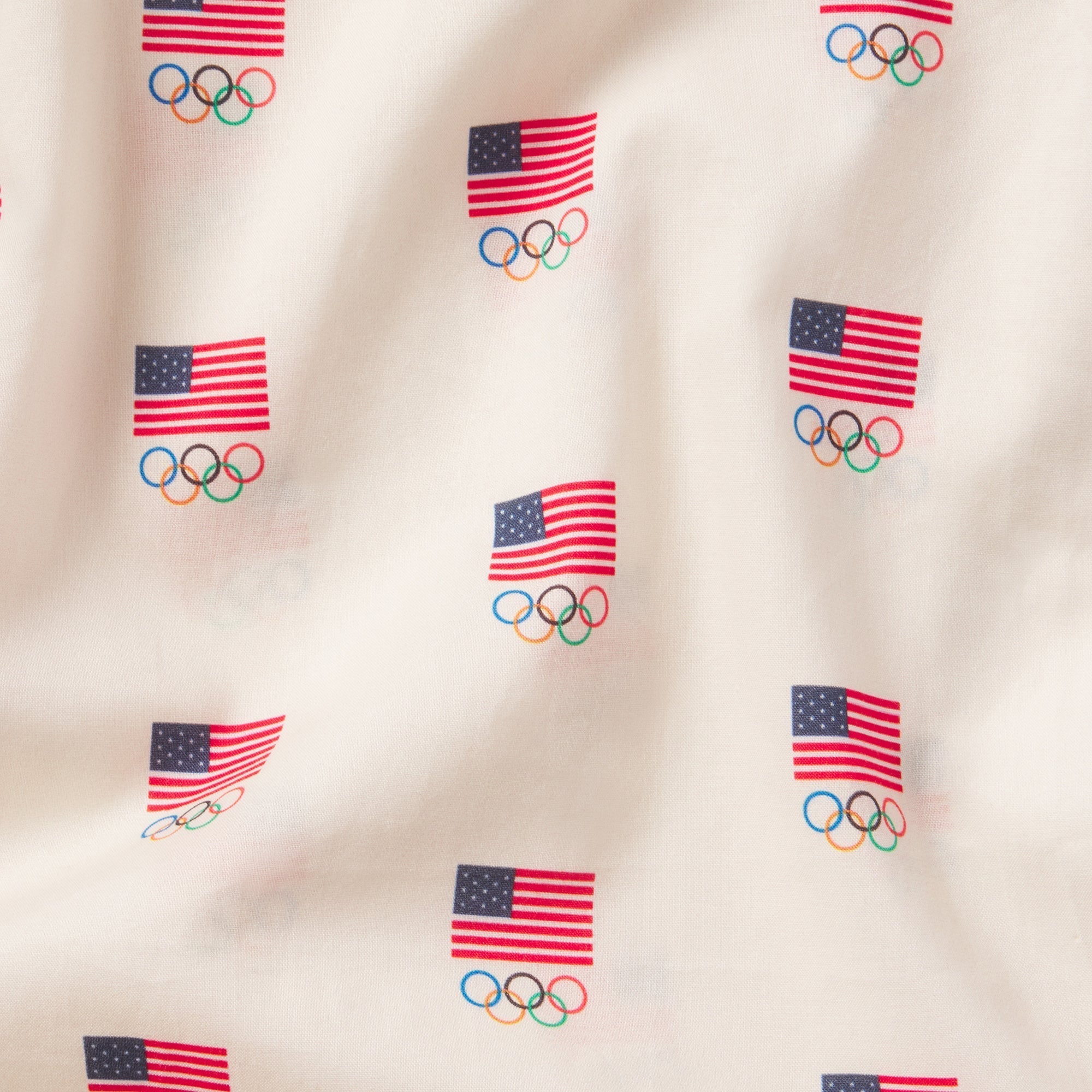 SKIMS FOR TEAM USA COTTON POPLIN MENS OLYMPIC BOXER | ECRU - Sneaker Türkiye