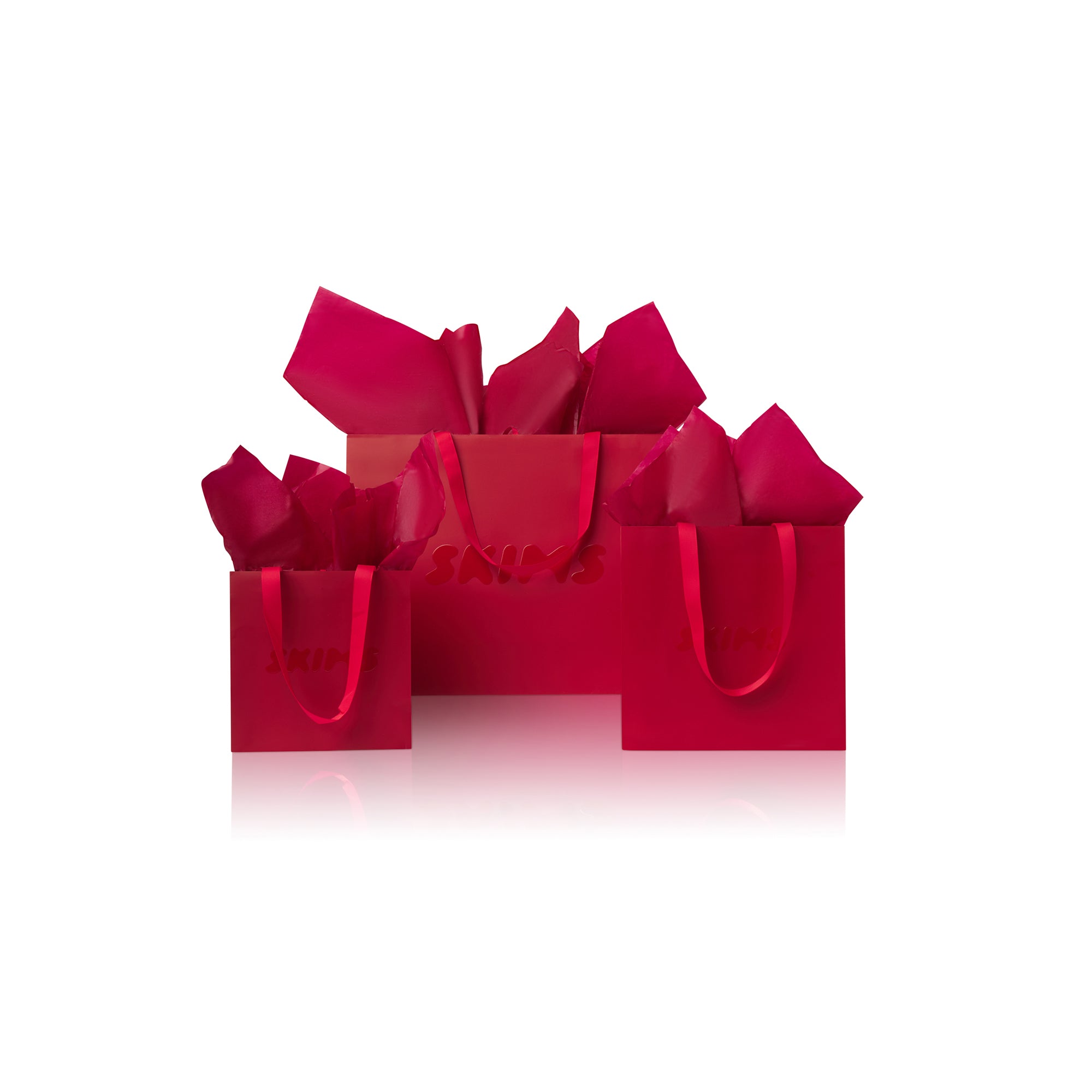 SKIMS GIFT BAG | MATTE RED - Sneaker Türkiye