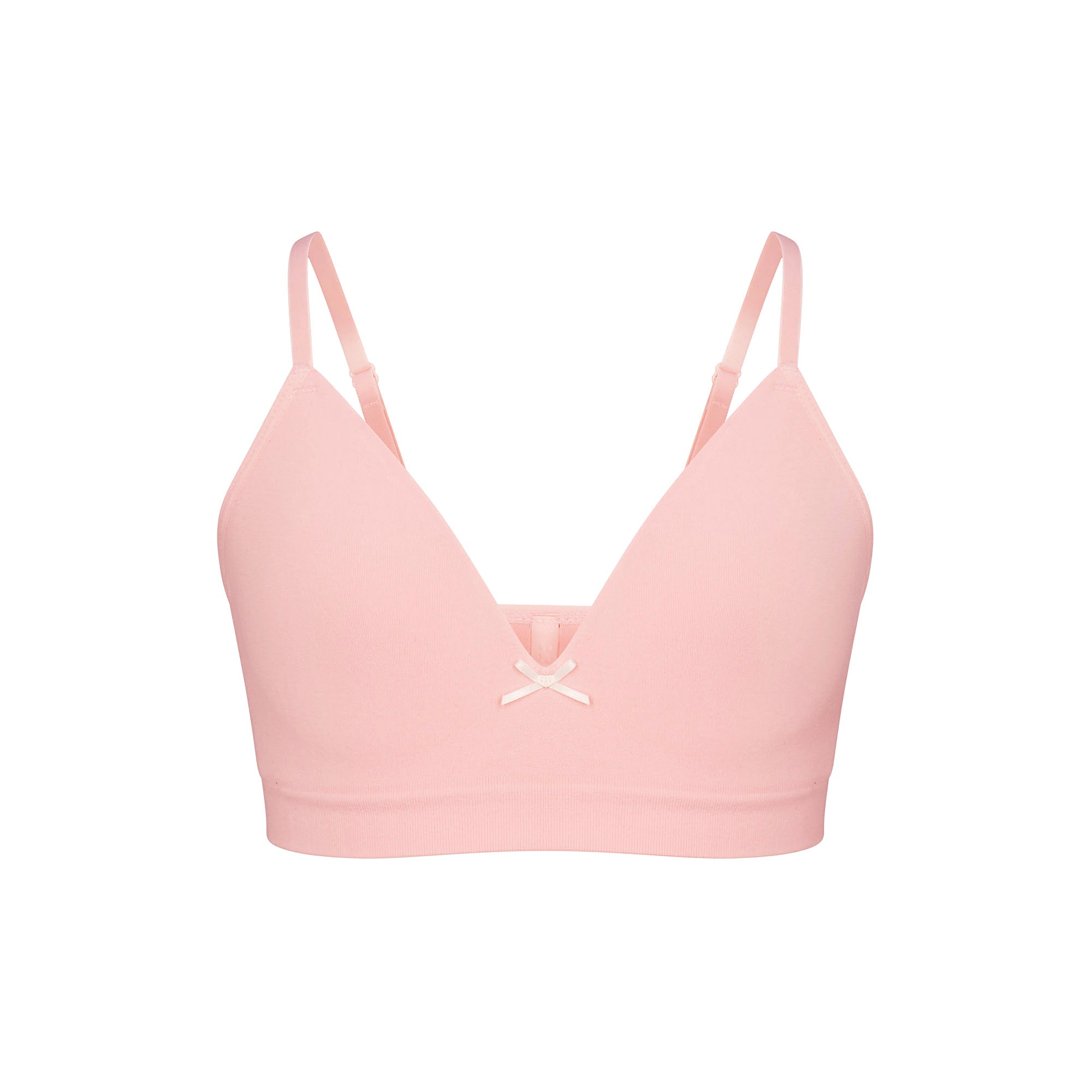 SKIMS COTTON SEAMLESS JUNIORS TRAINING BRA 2-PACK | MARBLE AND BALLET - Sneaker Türkiye