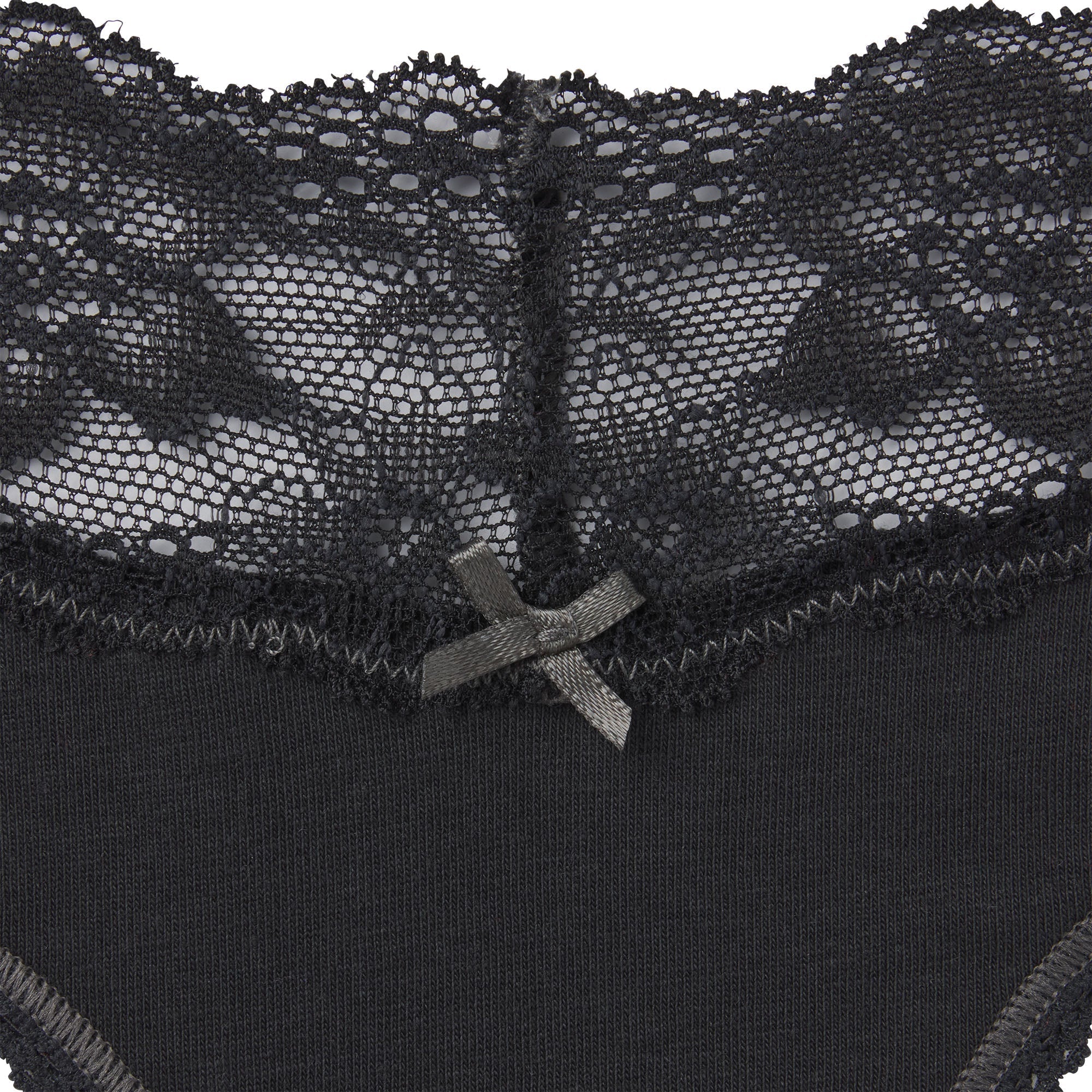 SKIMS LIGHTWEIGHT COTTON WIDE LACE BRIEF | SOOT TONAL - Sneaker Türkiye