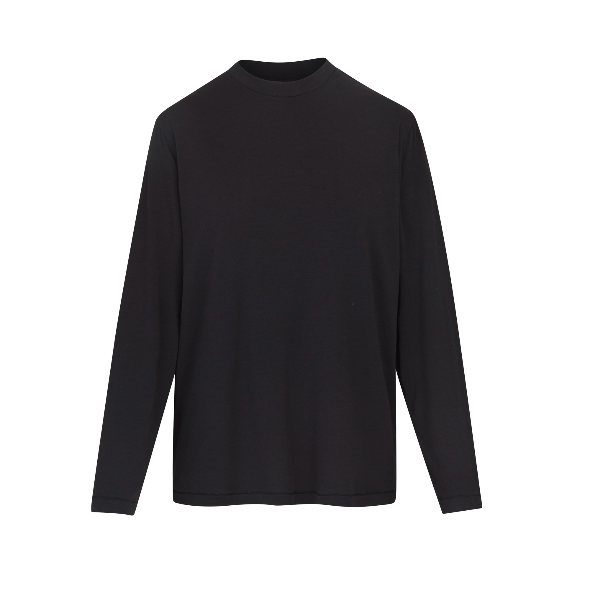 SKIMS BOYFRIEND LONG SLEEVE T-SHIRT | ONYX - Sneaker Türkiye
