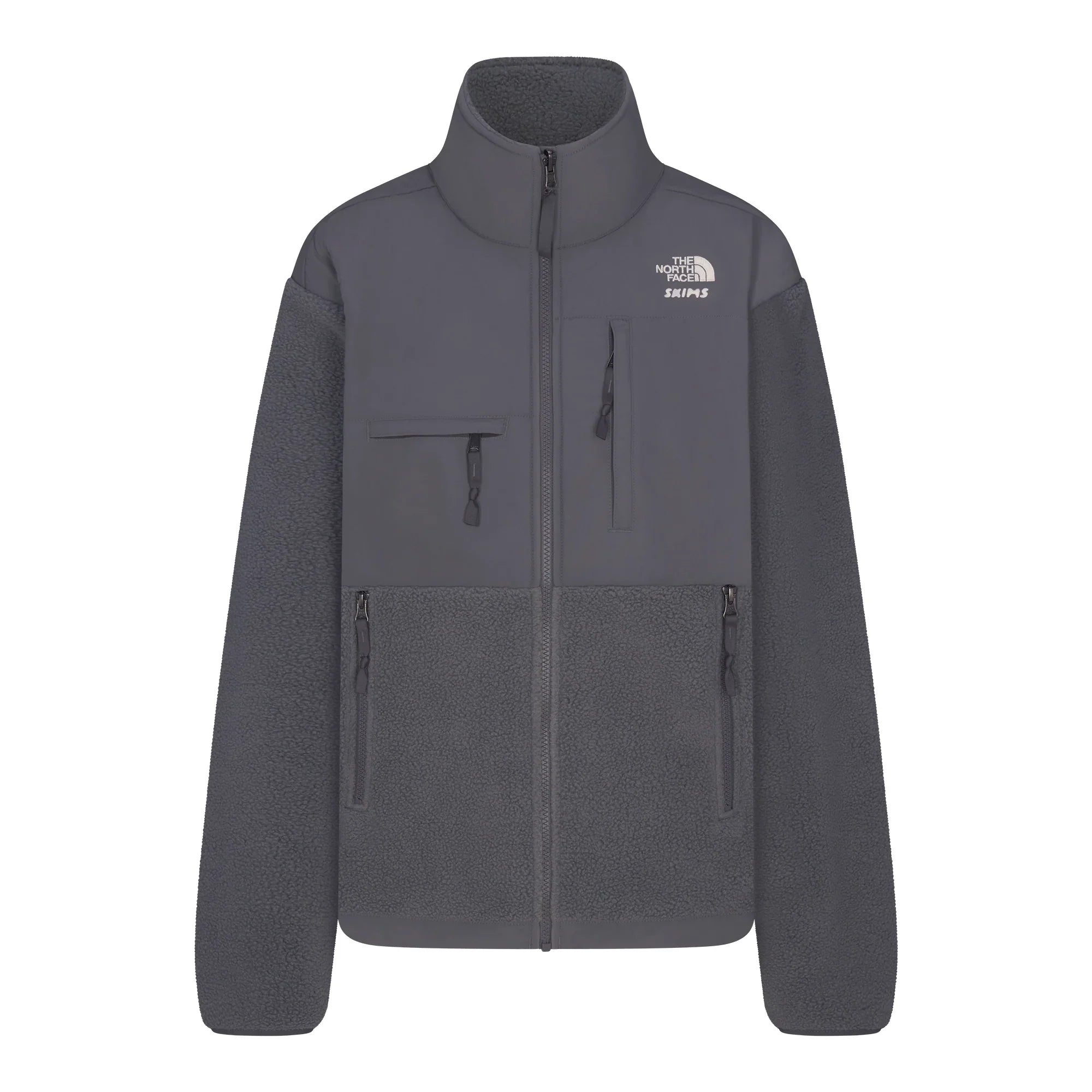 THE NORTH FACE X SKIMS 1995 DENALI FLEECE JACKET | GUNMETAL - Sneaker Türkiye