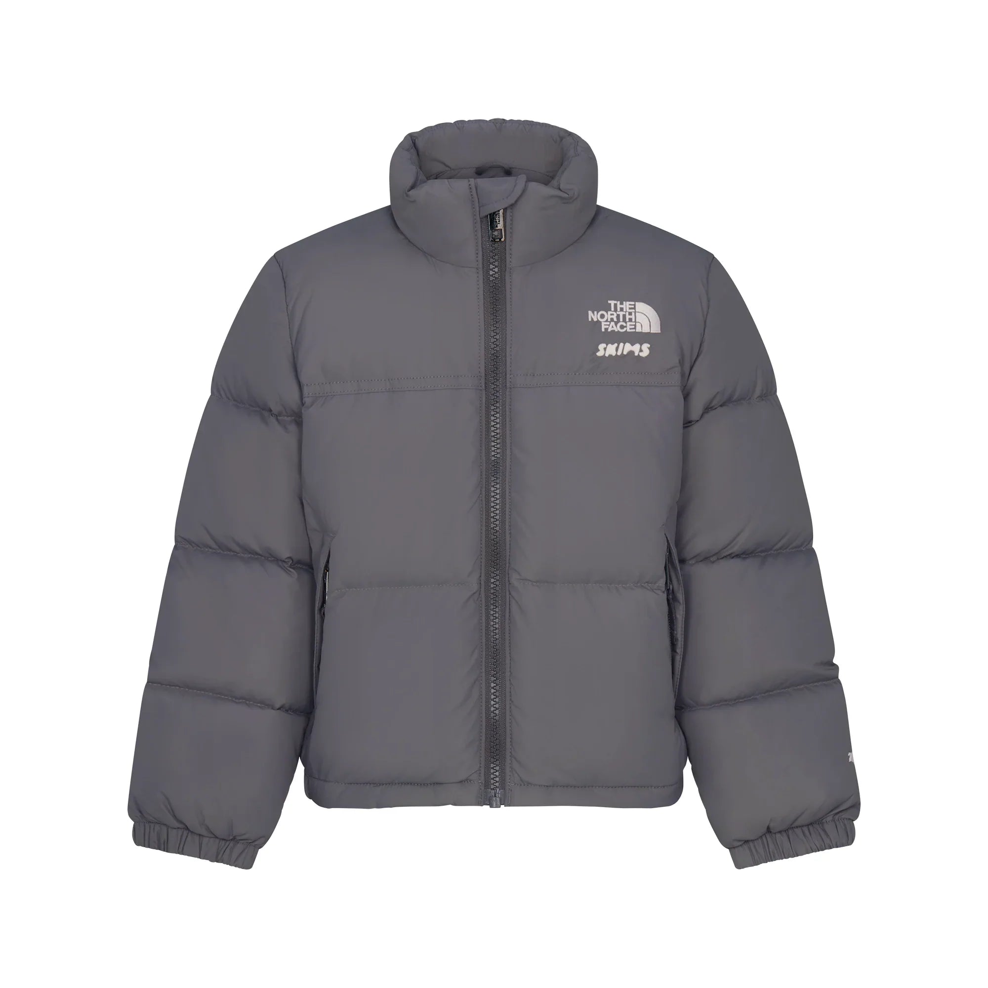 THE NORTH FACE X SKIMS KIDS’ 1996 NUPTSE JACKET | GUNMETAL - Sneaker Türkiye