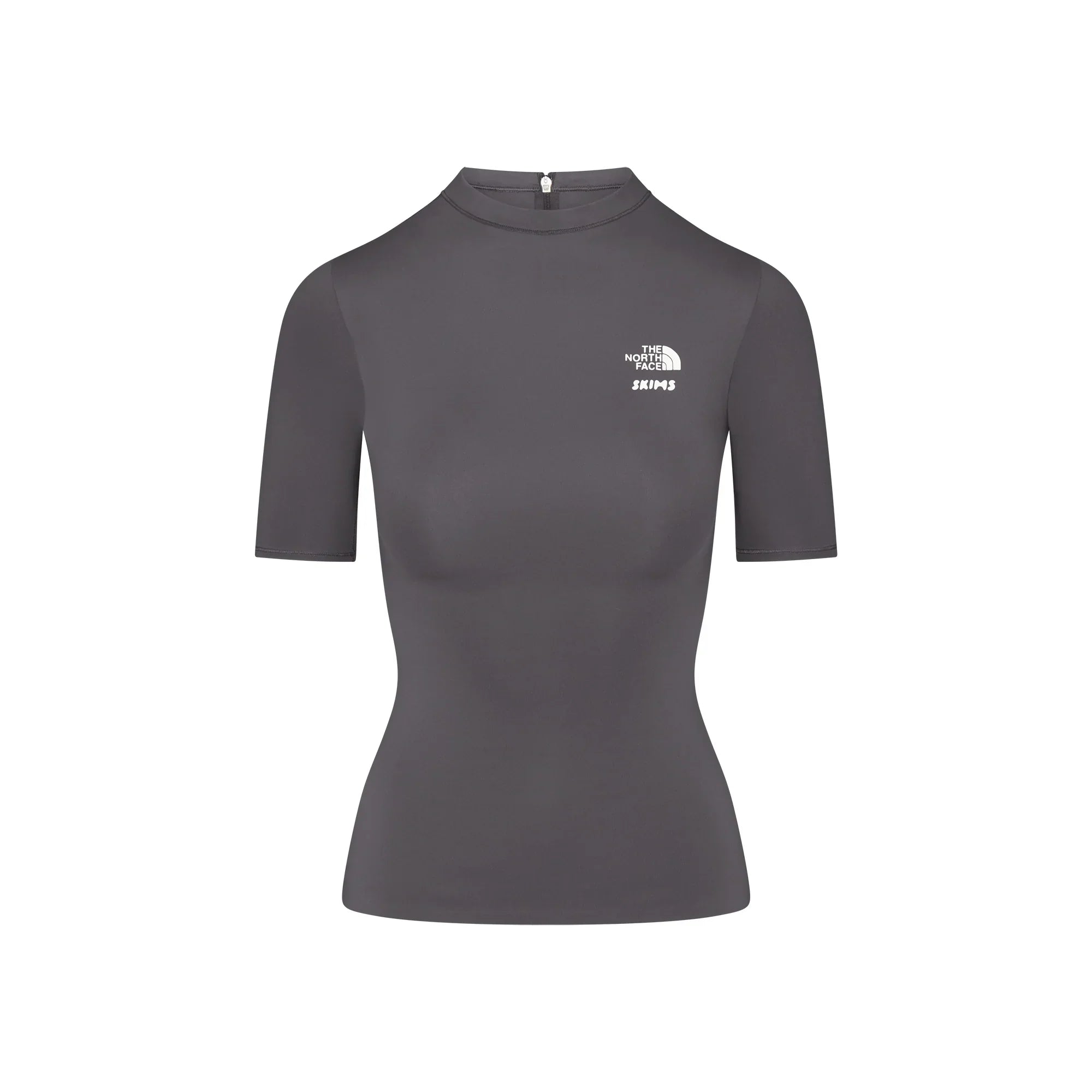 THE NORTH FACE X SKIMS REFINA SHORT SLEEVE TOP | GUNMETAL - Sneaker Türkiye