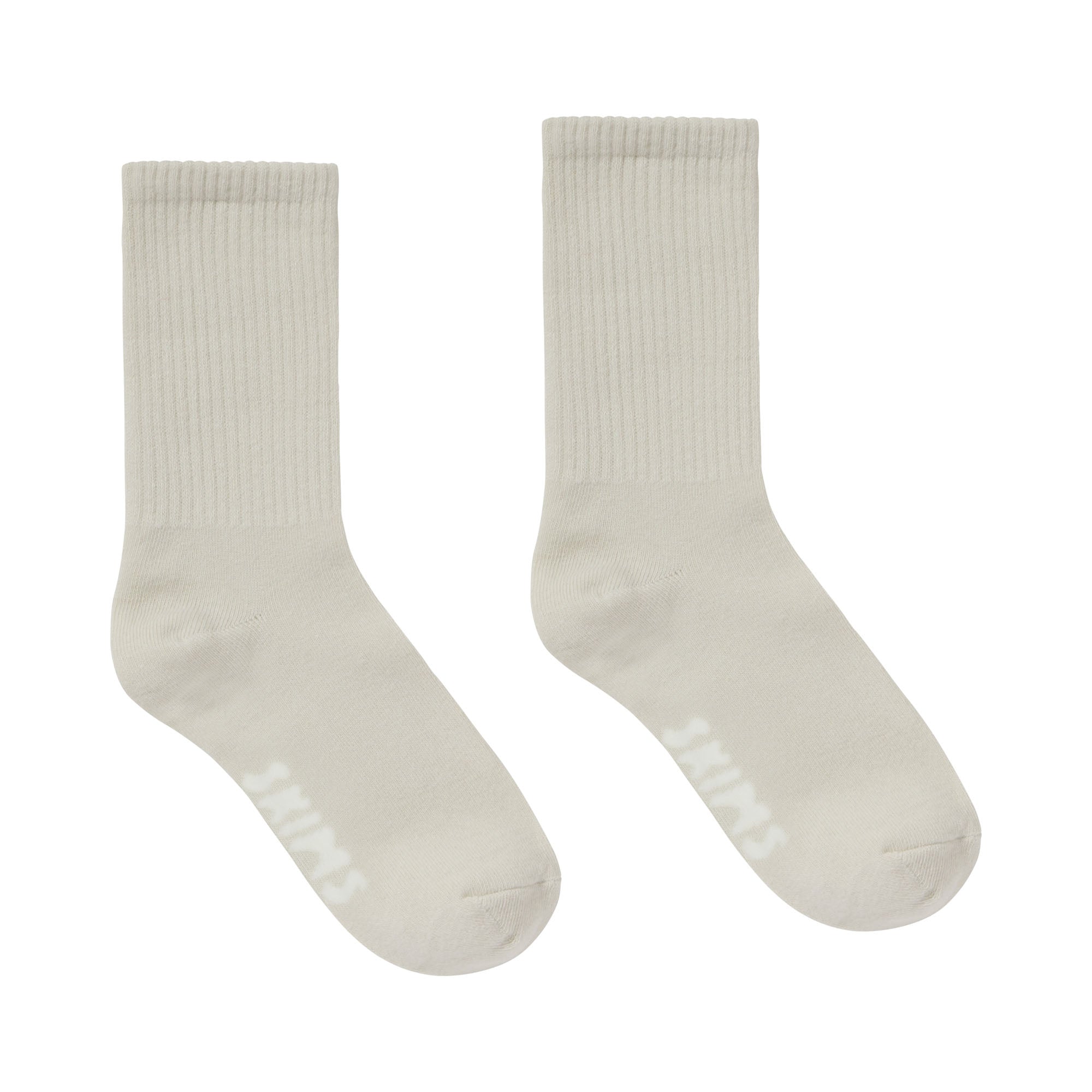 SKIMS RIBBED CREW SOCK | BONE - Sneaker Türkiye
