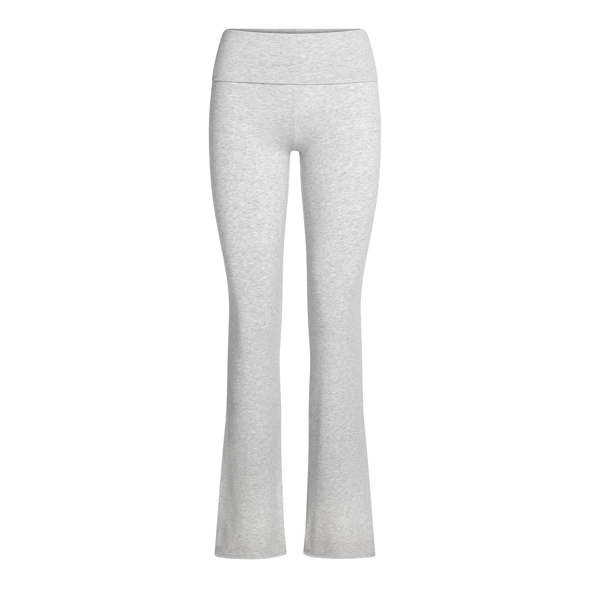 SKIMS COTTON JERSEY FOLDOVER PANT | LIGHT HEATHER GREY - Sneaker Türkiye