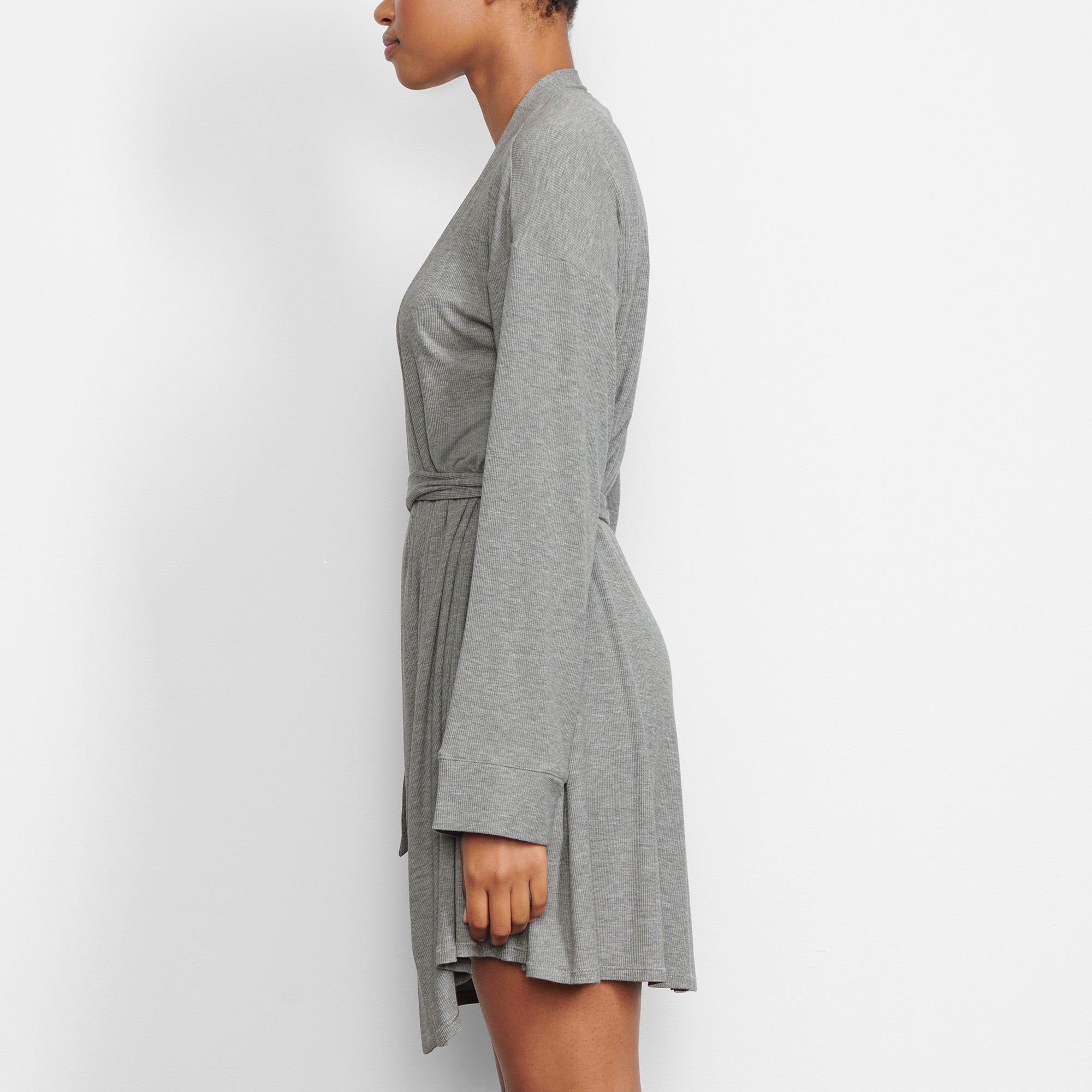 SKIMS SOFT LOUNGE ROBE | HEATHER GREY - Sneaker Türkiye
