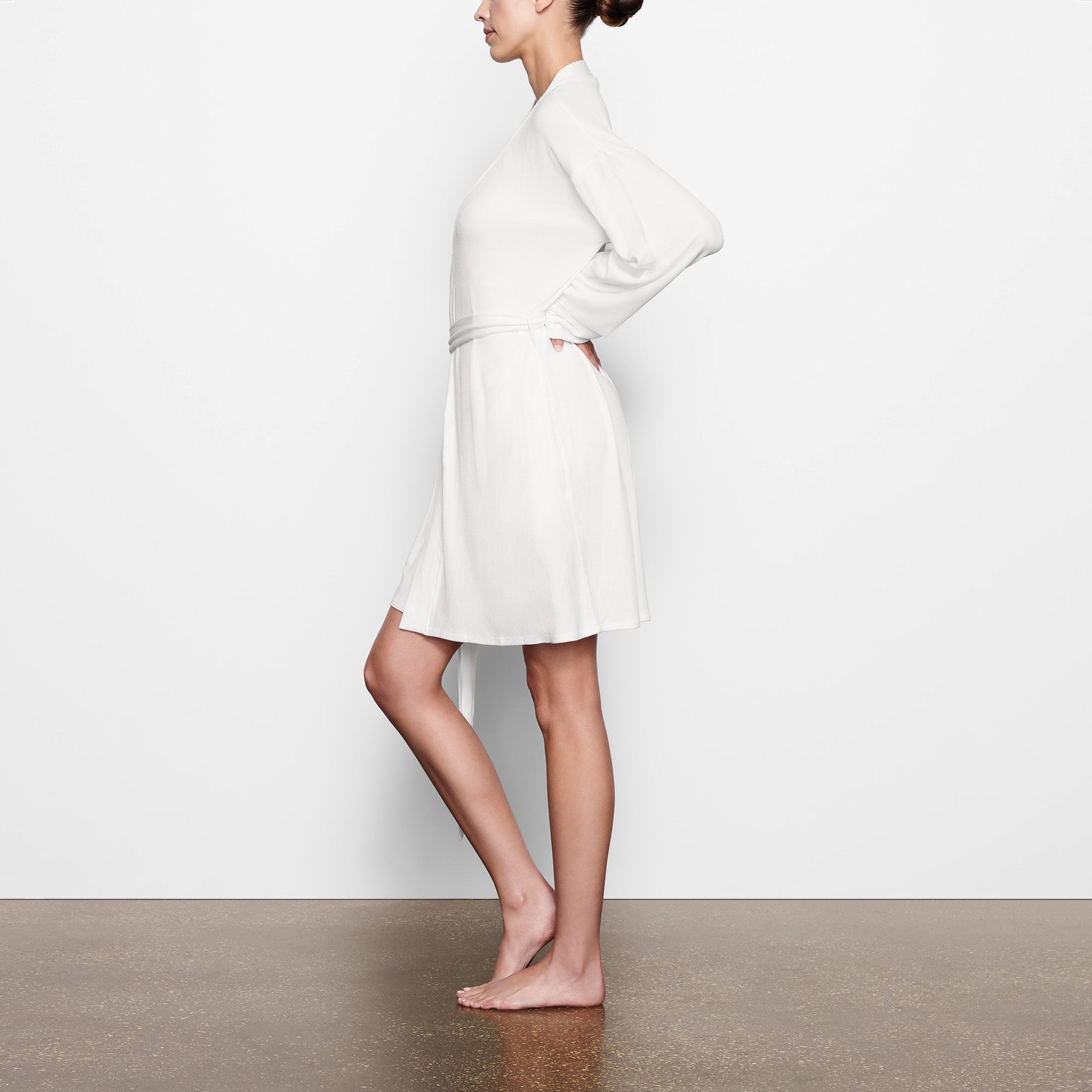SKIMS SOFT LOUNGE ROBE | MARBLE - Sneaker Türkiye