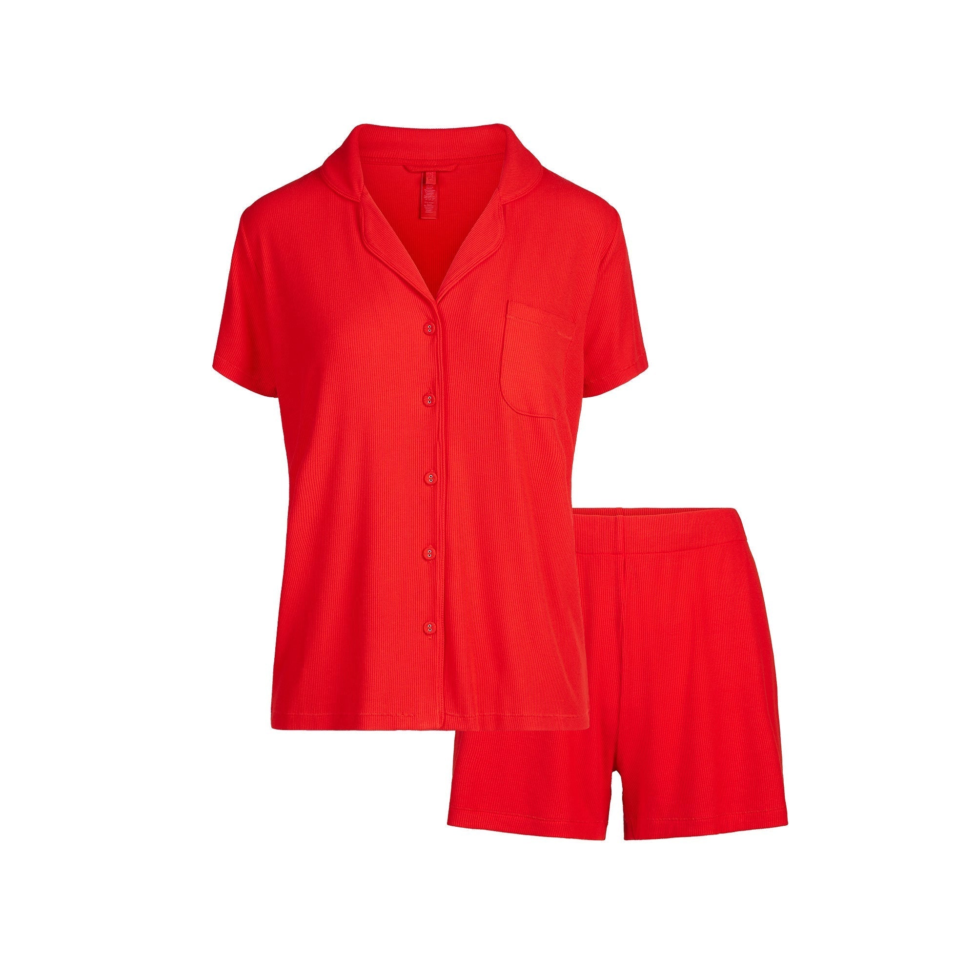 SKIMS SOFT LOUNGE SHORT SLEEP SET | CHERRY - Sneaker Türkiye