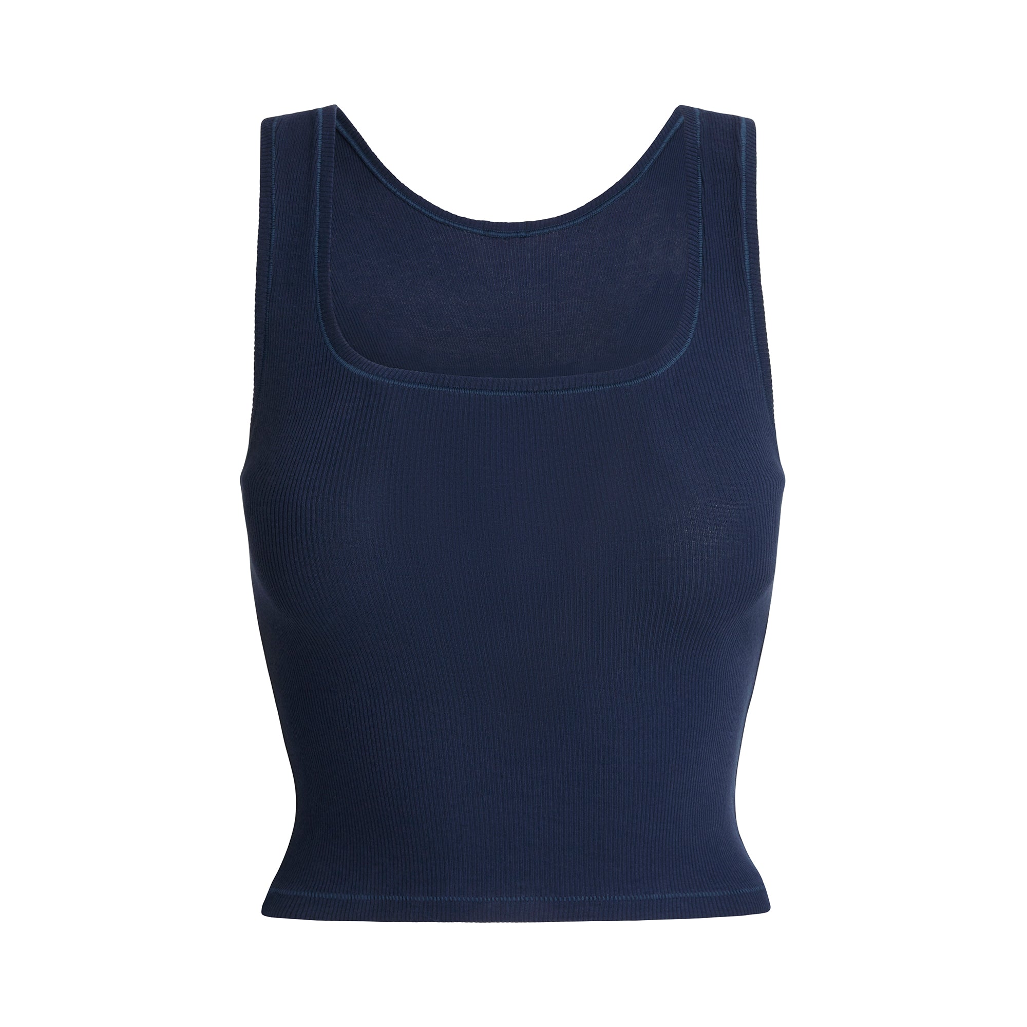SKIMS COTTON RIB TANK | NAVY - Sneaker Türkiye