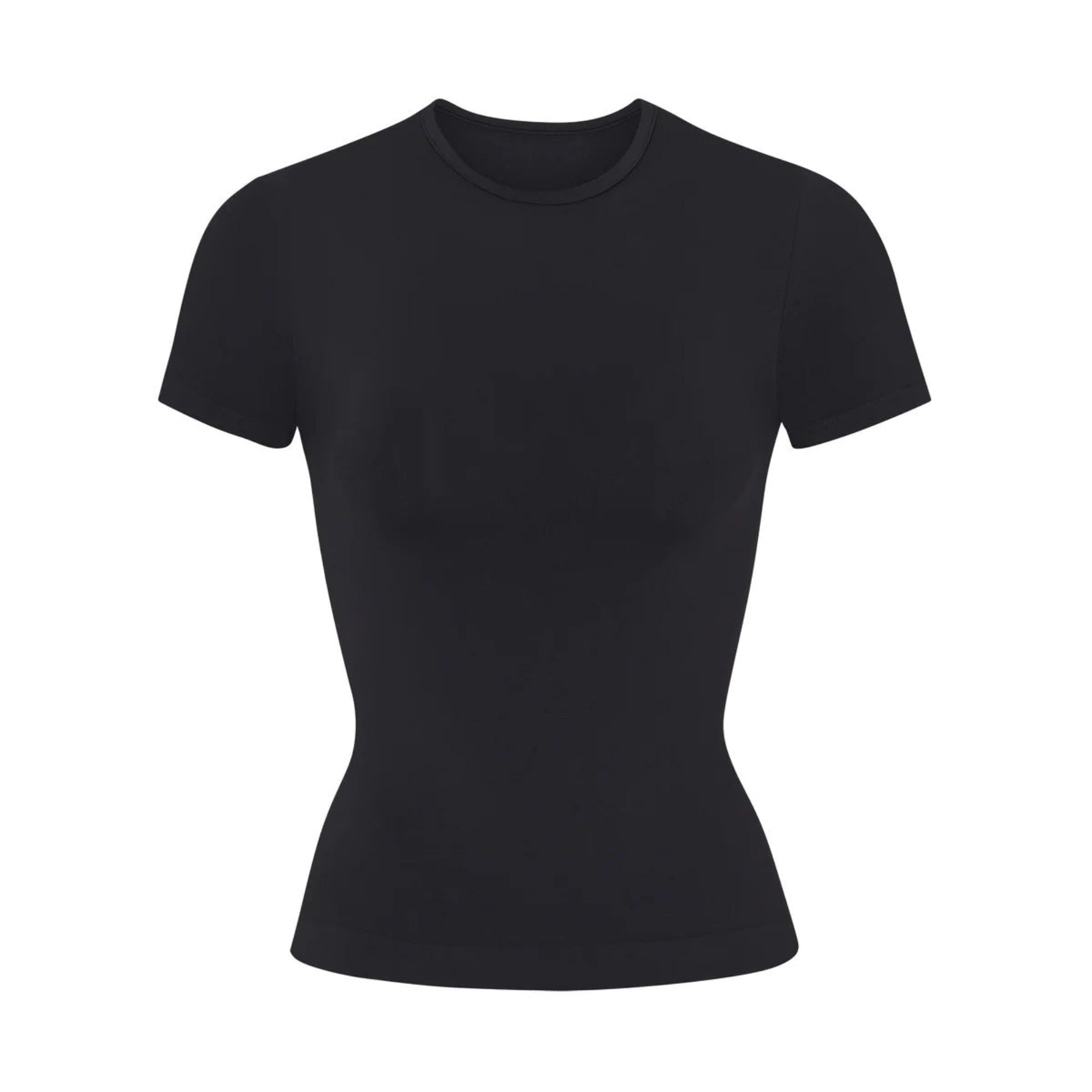 SKIMS SOFT SMOOTHING SEAMLESS T-SHIRT | ONYX - Sneaker Türkiye