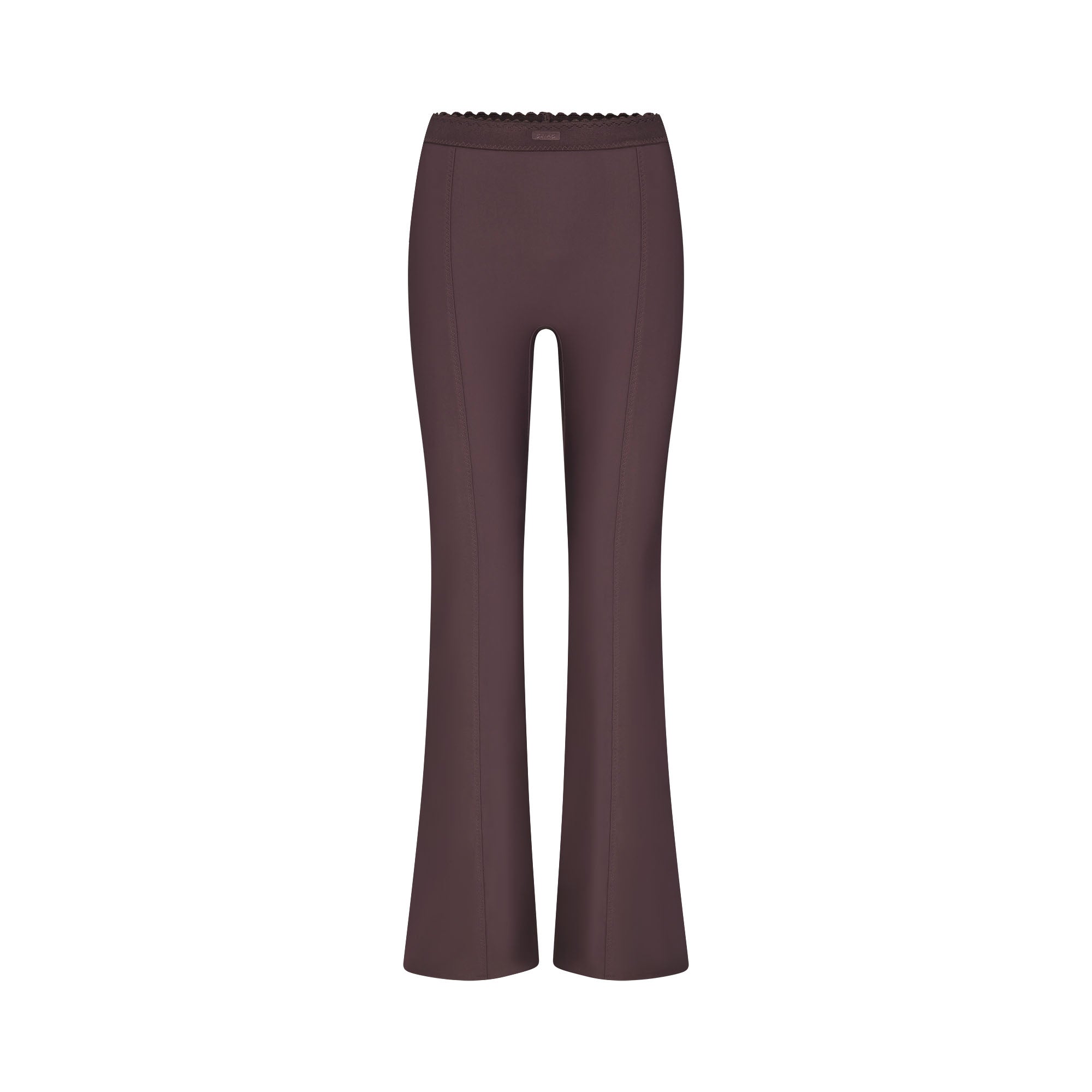 SKIMS BODY HIGH-WAISTED FLARE PANT | RAISIN - Sneaker Türkiye