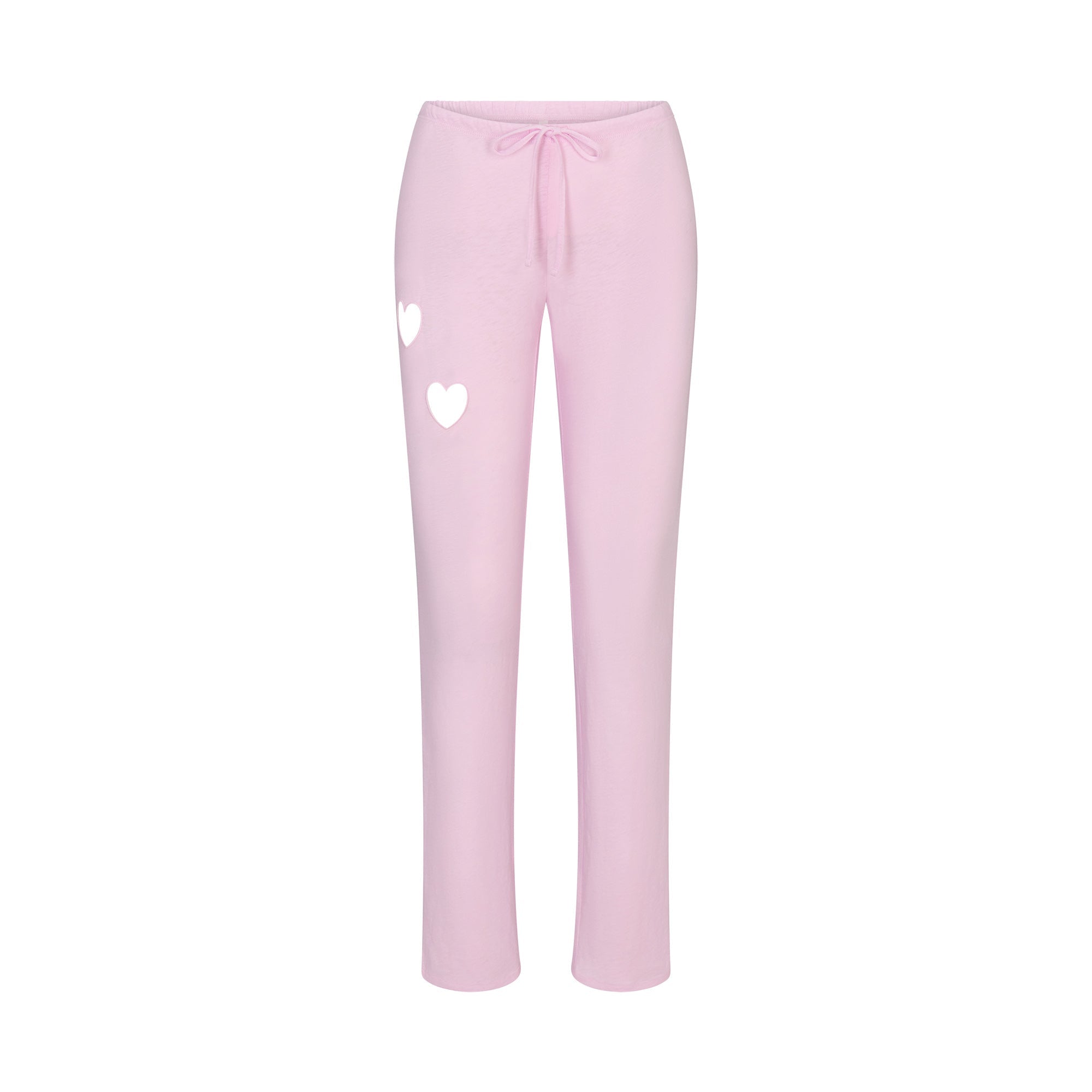 SKIMS WORN IN JERSEY HEART STRAIGHT LEG PANT | BABY PINK - Sneaker Türkiye