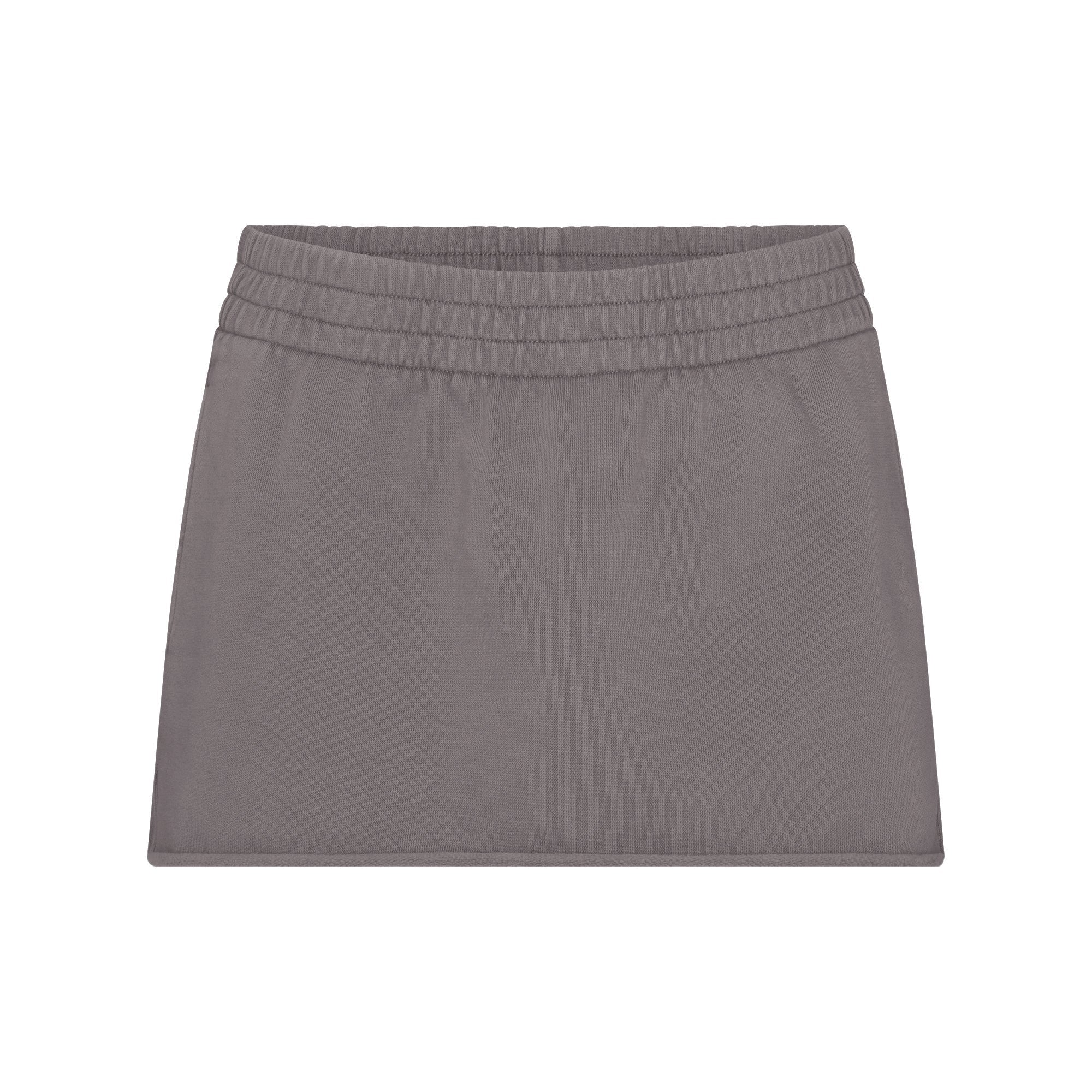 SKIMS BOYFRIEND FLEECE MINI SKIRT | SHADOW - Sneaker Türkiye