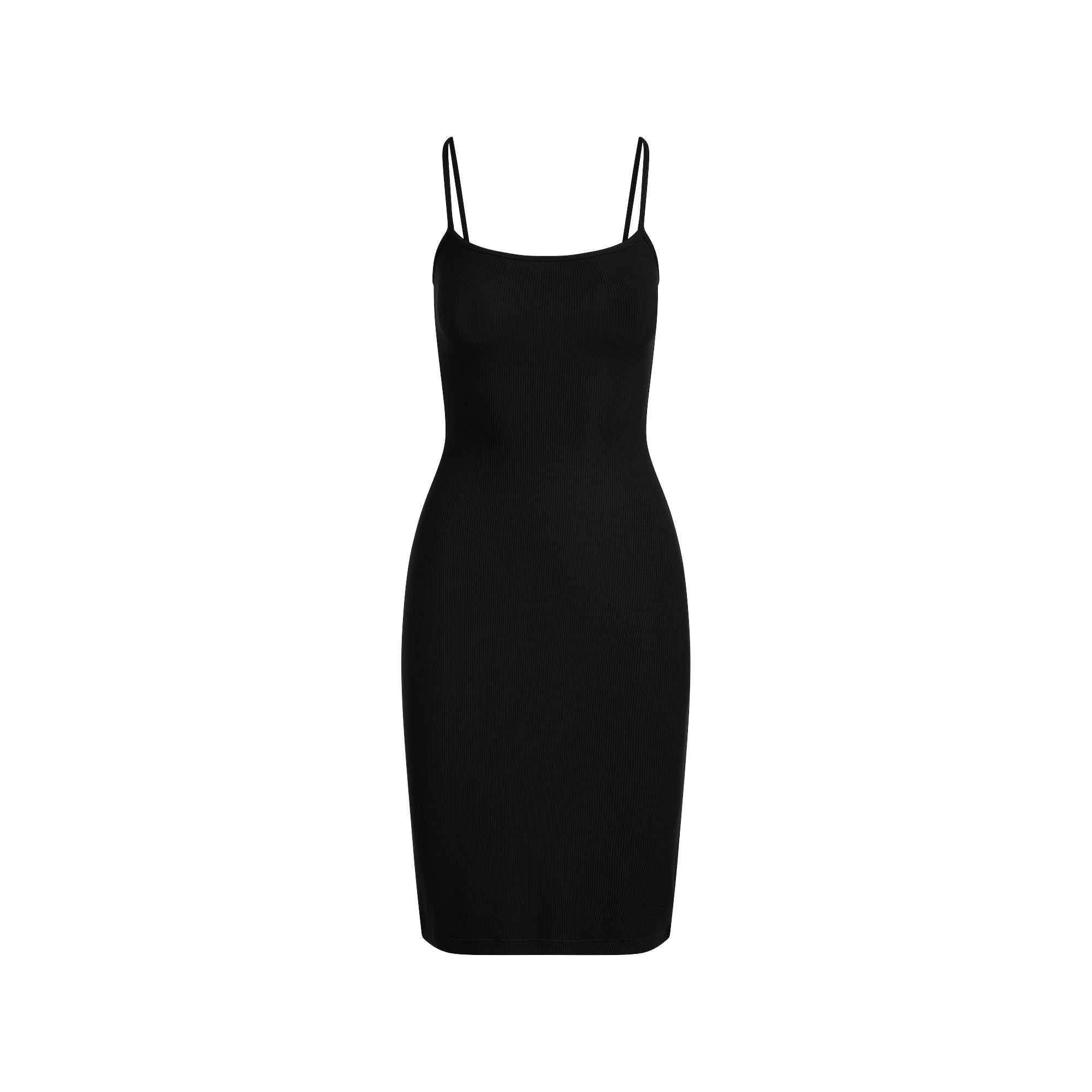 SKIMS SOFT LOUNGE MIDI SLIP DRESS | ONYX - Sneaker Türkiye