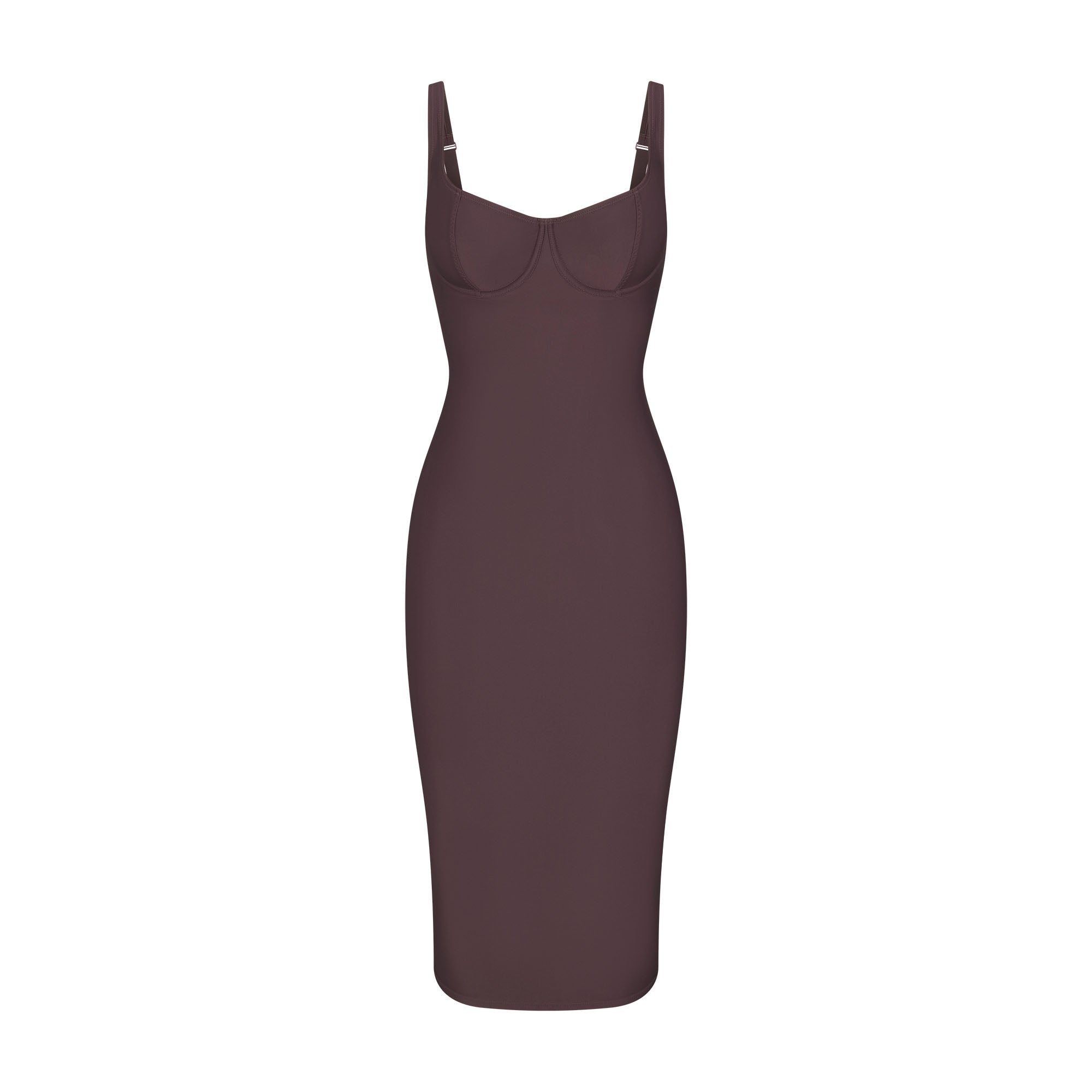SKIMS BODY MIDI DRESS | RAISIN - Sneaker Türkiye