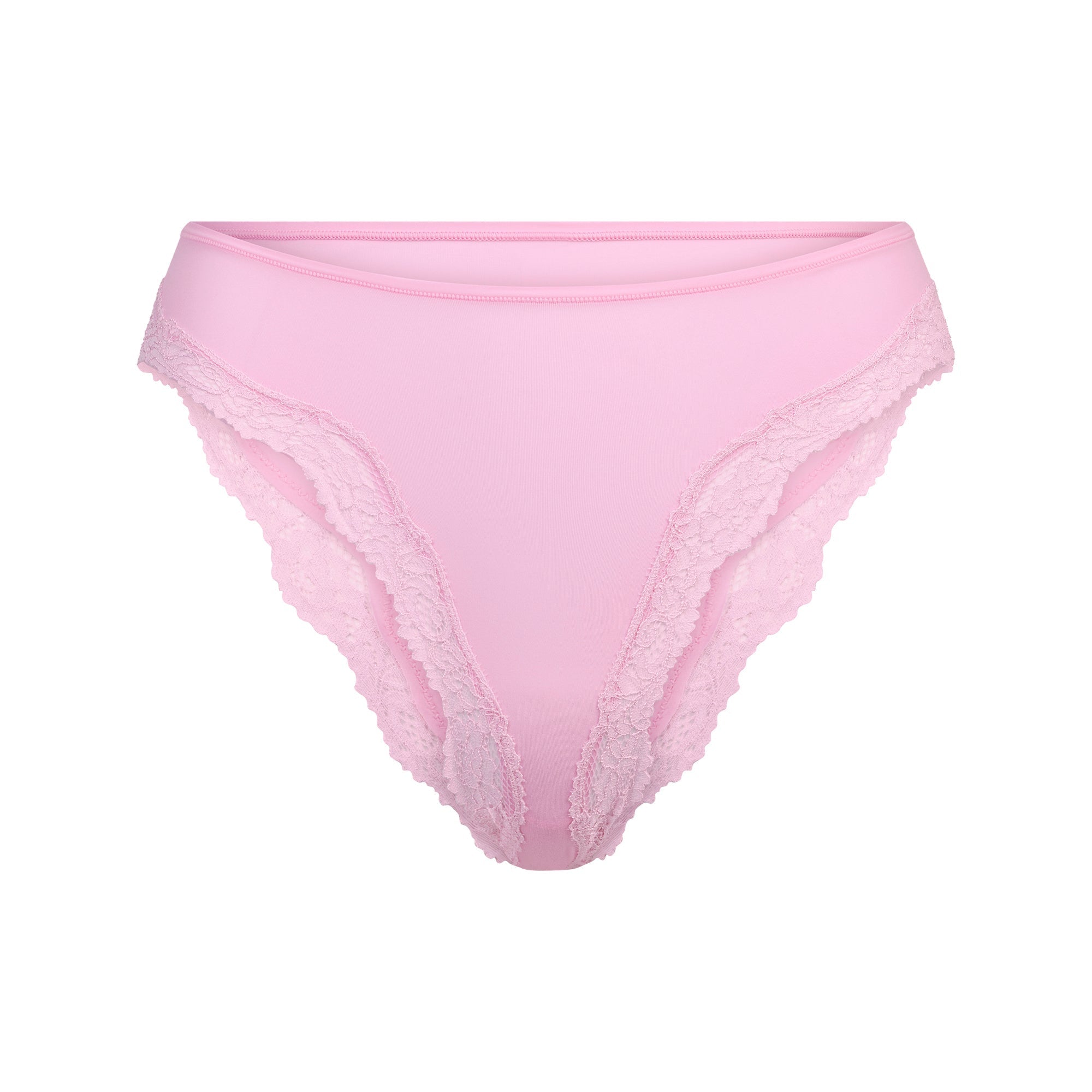 SKIMS FITS EVERYBODY LACE TANGA | BUBBLE GUM TONAL - Sneaker Türkiye