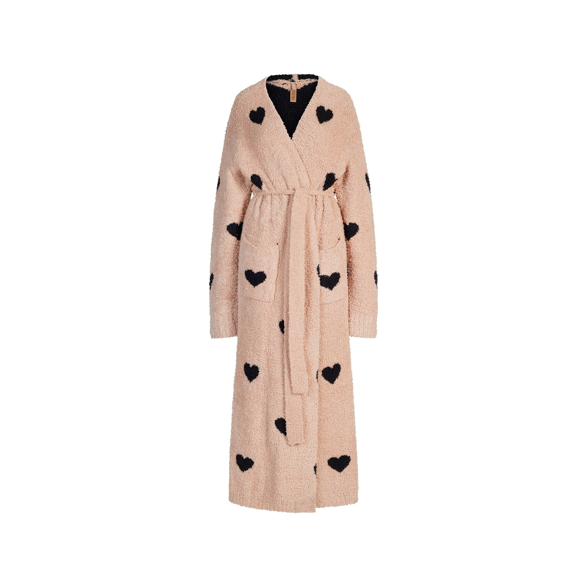SKIMS COZY KNIT UNISEX ROBE | MICA SPACED HEARTS - Sneaker Türkiye