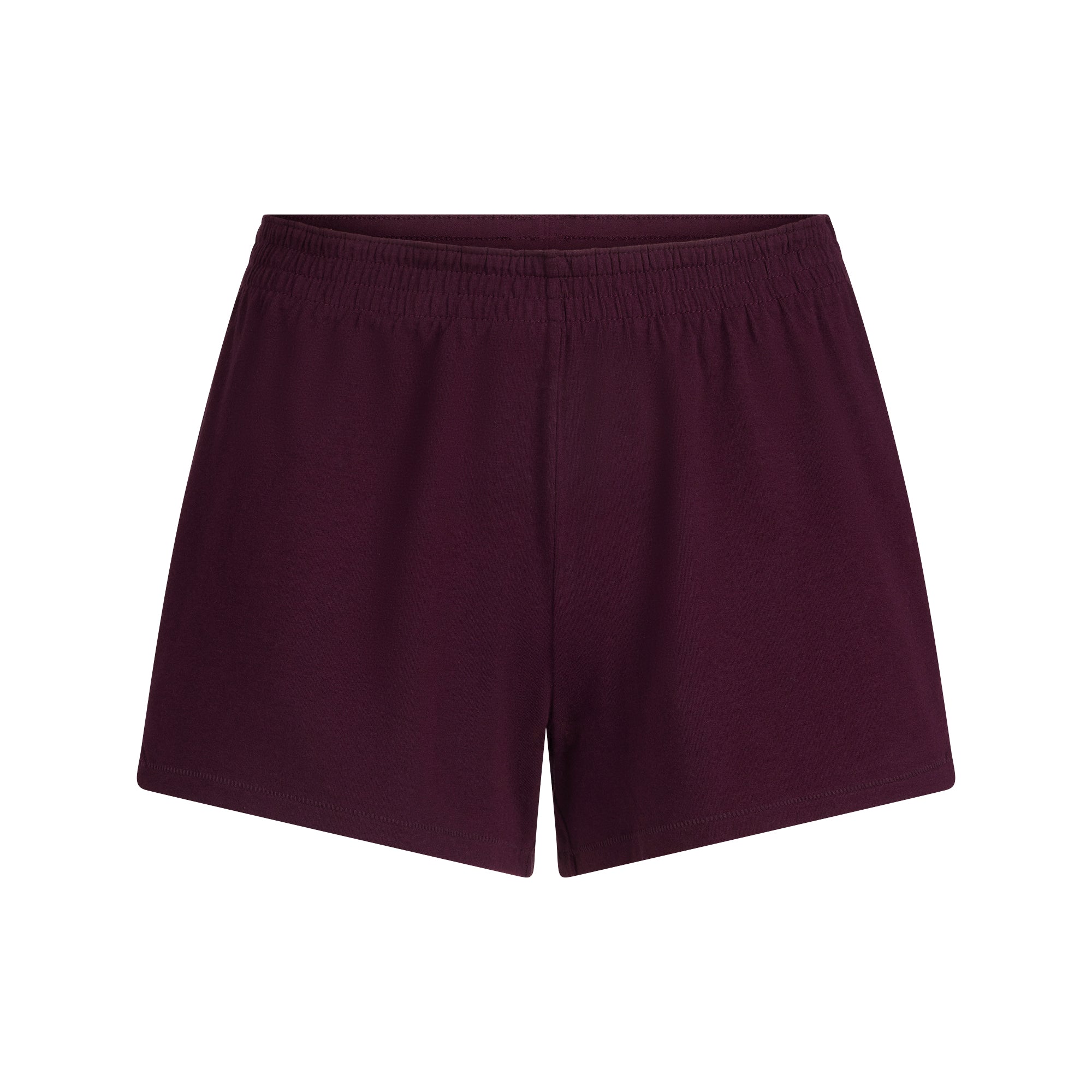 SKIMS COTTON JERSEY LOOSE SHORT | CURRANT - Sneaker Türkiye