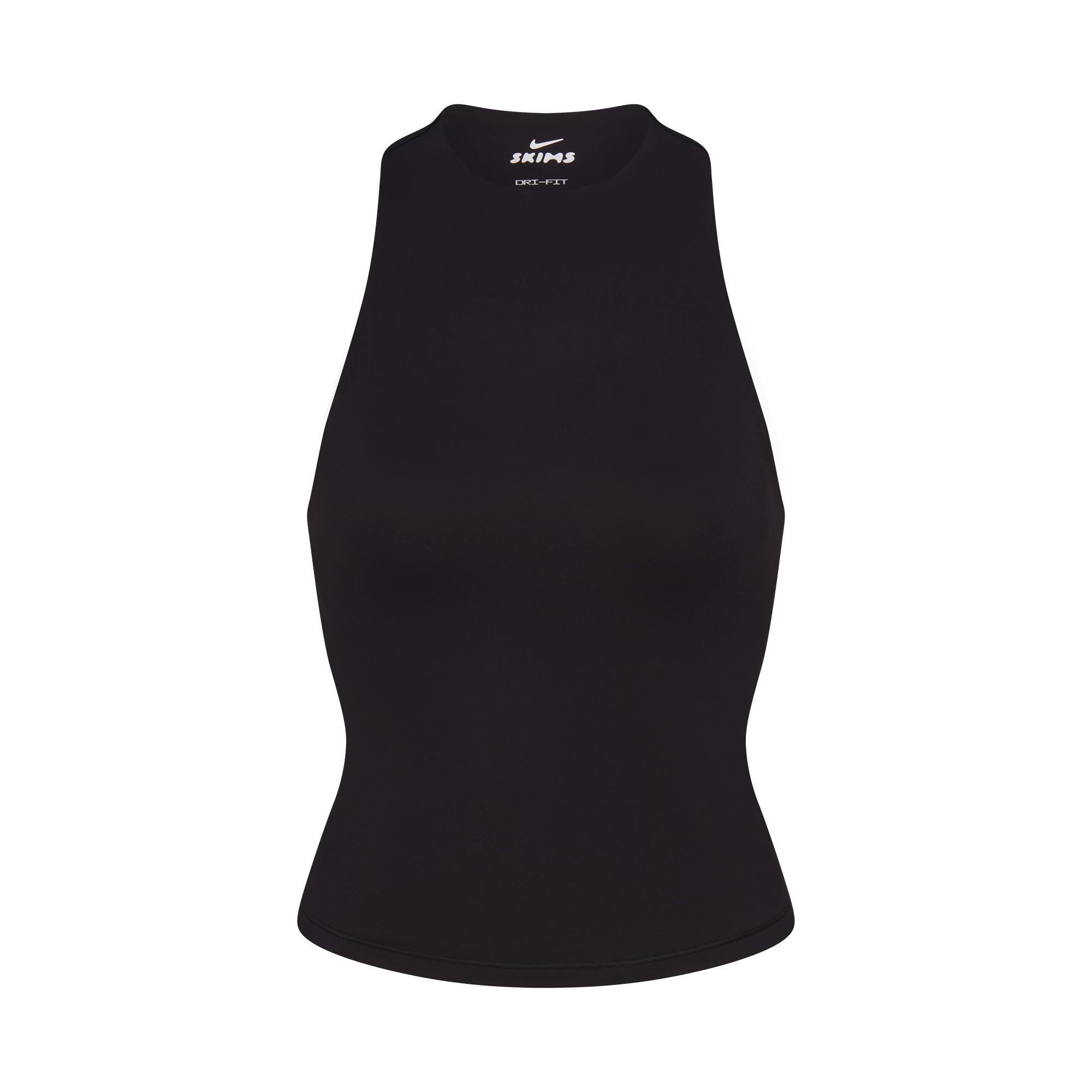 NikeSKIMS MATTE MOCK NECK RACER TANK | OBSIDIAN - Sneaker Türkiye