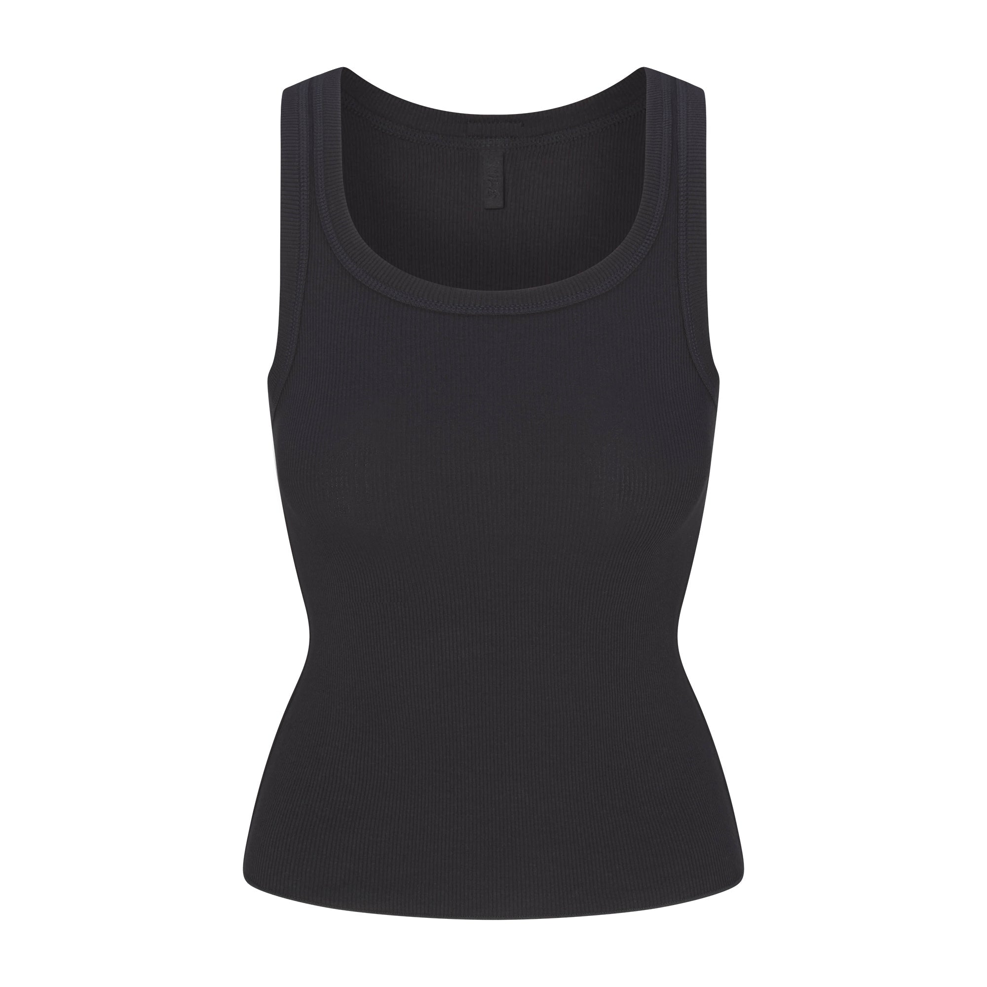 SKIMS COTTON RIB SCOOP NECK TANK | SOOT - Sneaker Türkiye