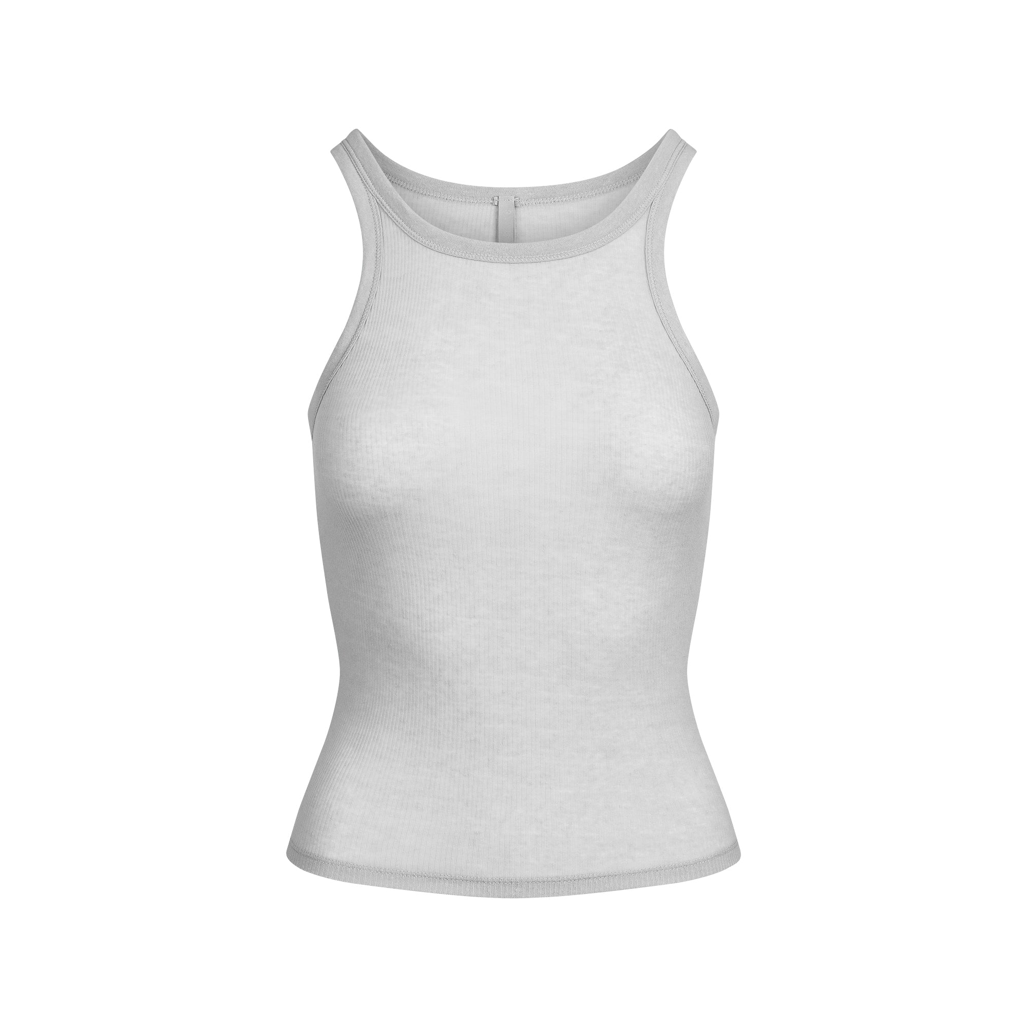 SKIMS SHEER RIB TANK | LIGHT HEATHER GREY - Sneaker Türkiye