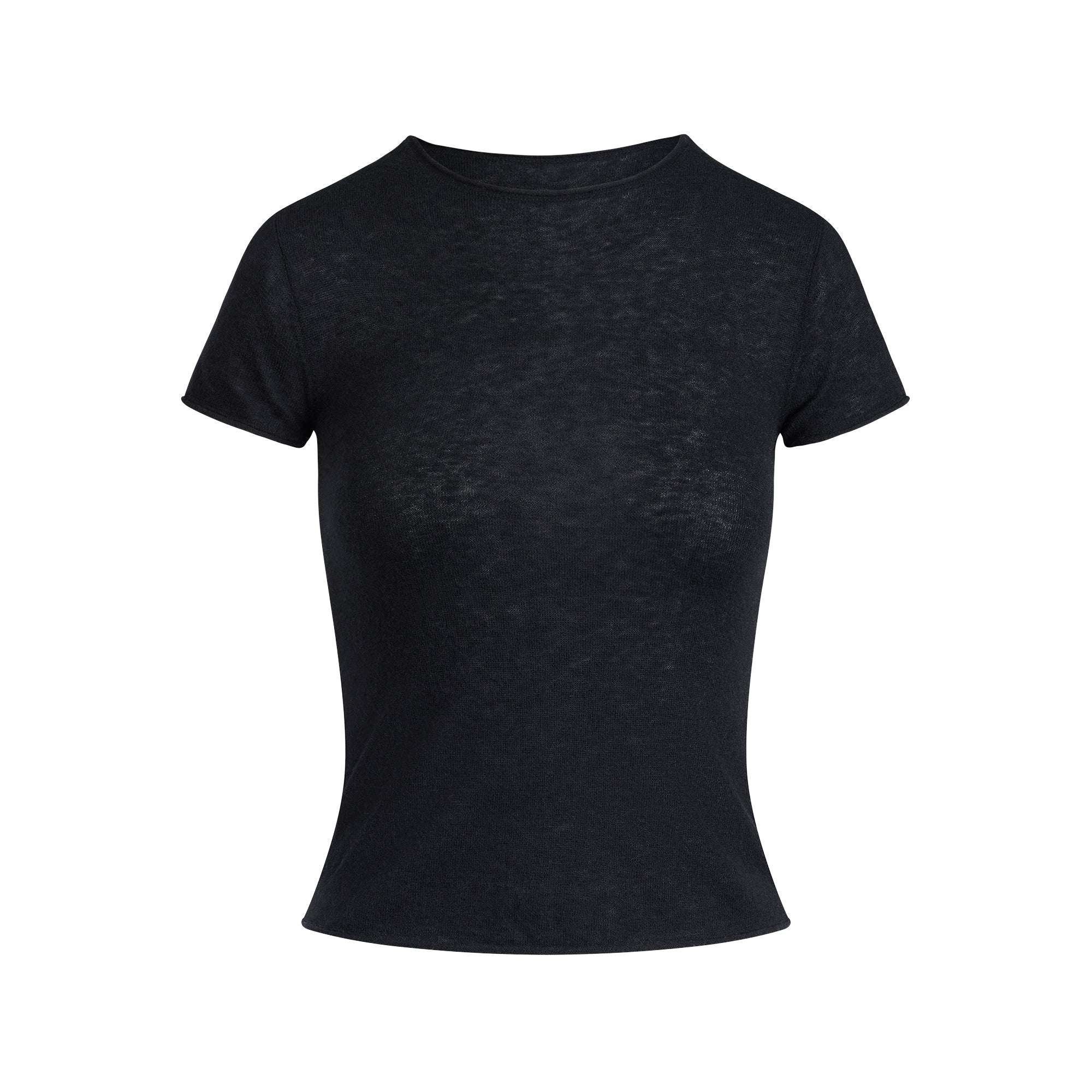 SKIMS FEATHERWEIGHT CASHMERE TEE | ONYX - Sneaker Türkiye