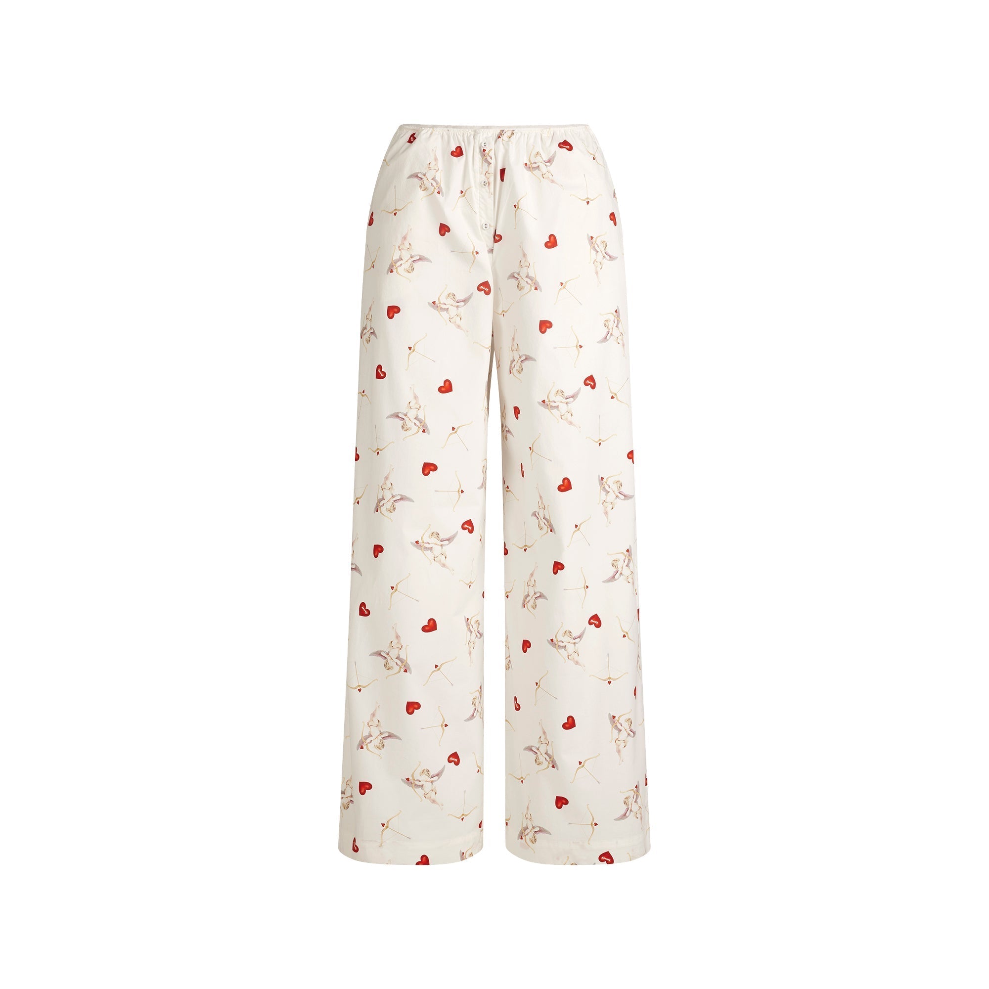 SKIMS COTTON POPLIN OVERBedenD SLEEP SET | MARBLE CHERUB PRINT - Sneaker Türkiye