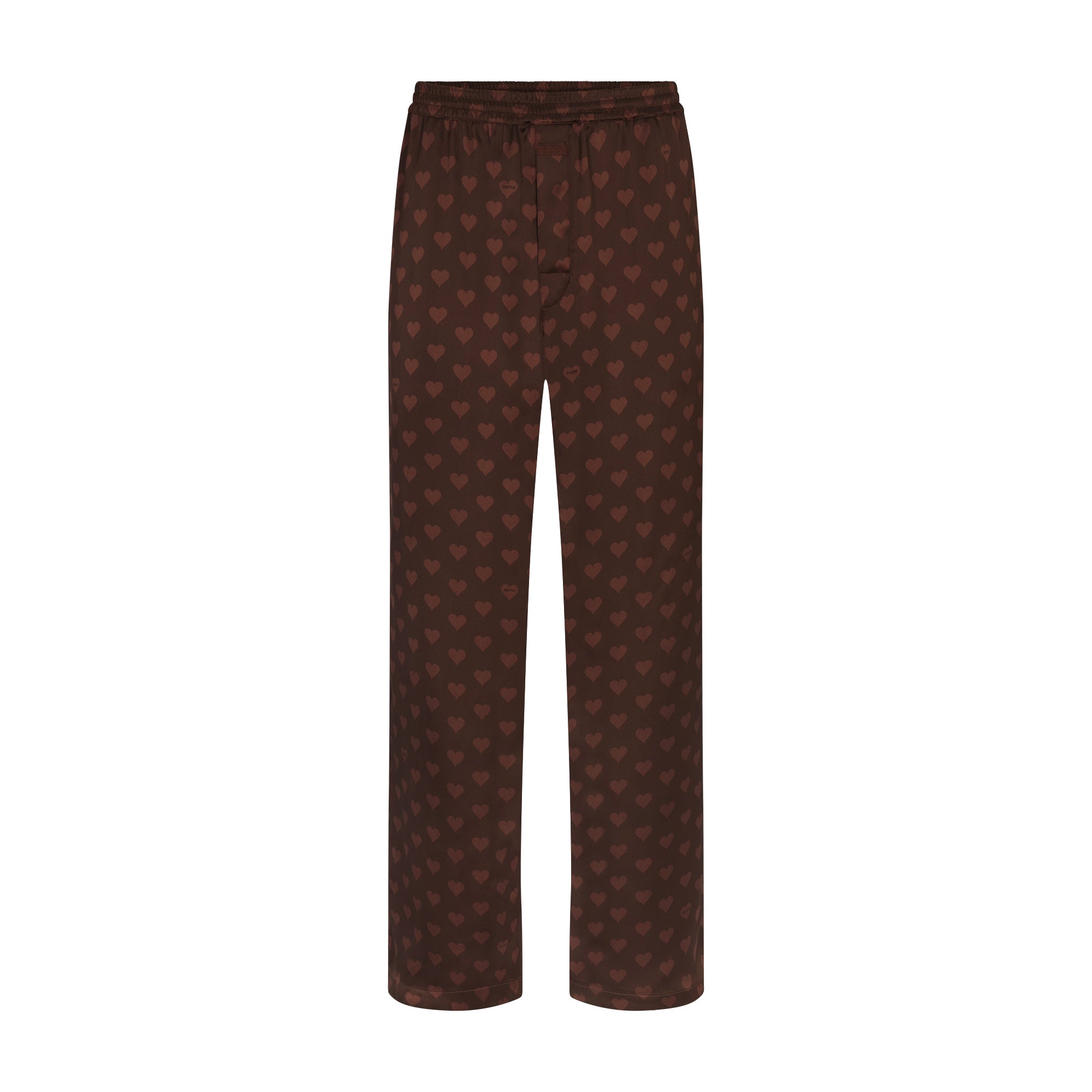 SKIMS SATEEN SLEEP MENS LONG SLEEP SET | COCOA HEART HALFDROP - Sneaker Türkiye
