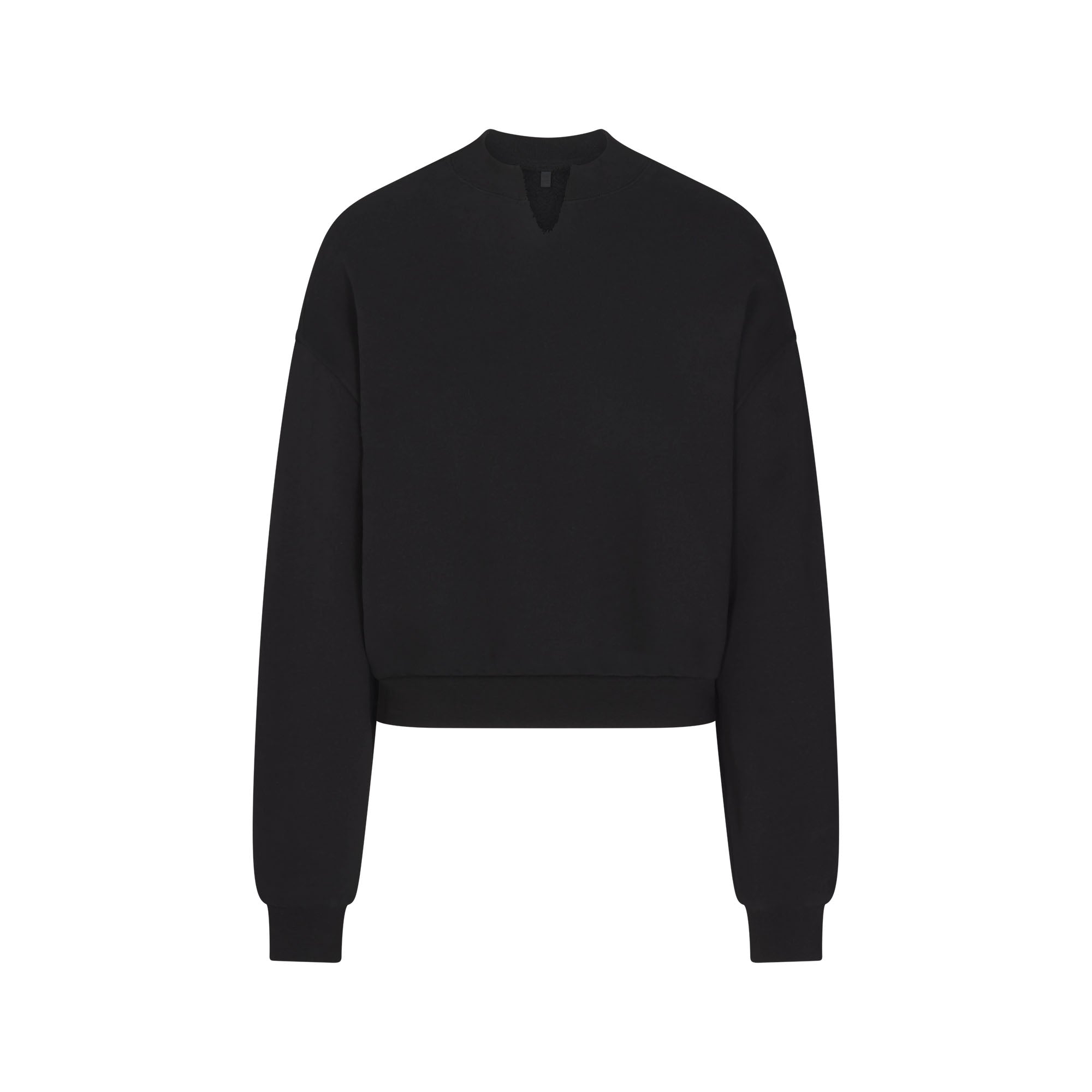 SKIMS HEAVYWEIGHT FLEECE CREWNECK | ONYX - Sneaker Türkiye
