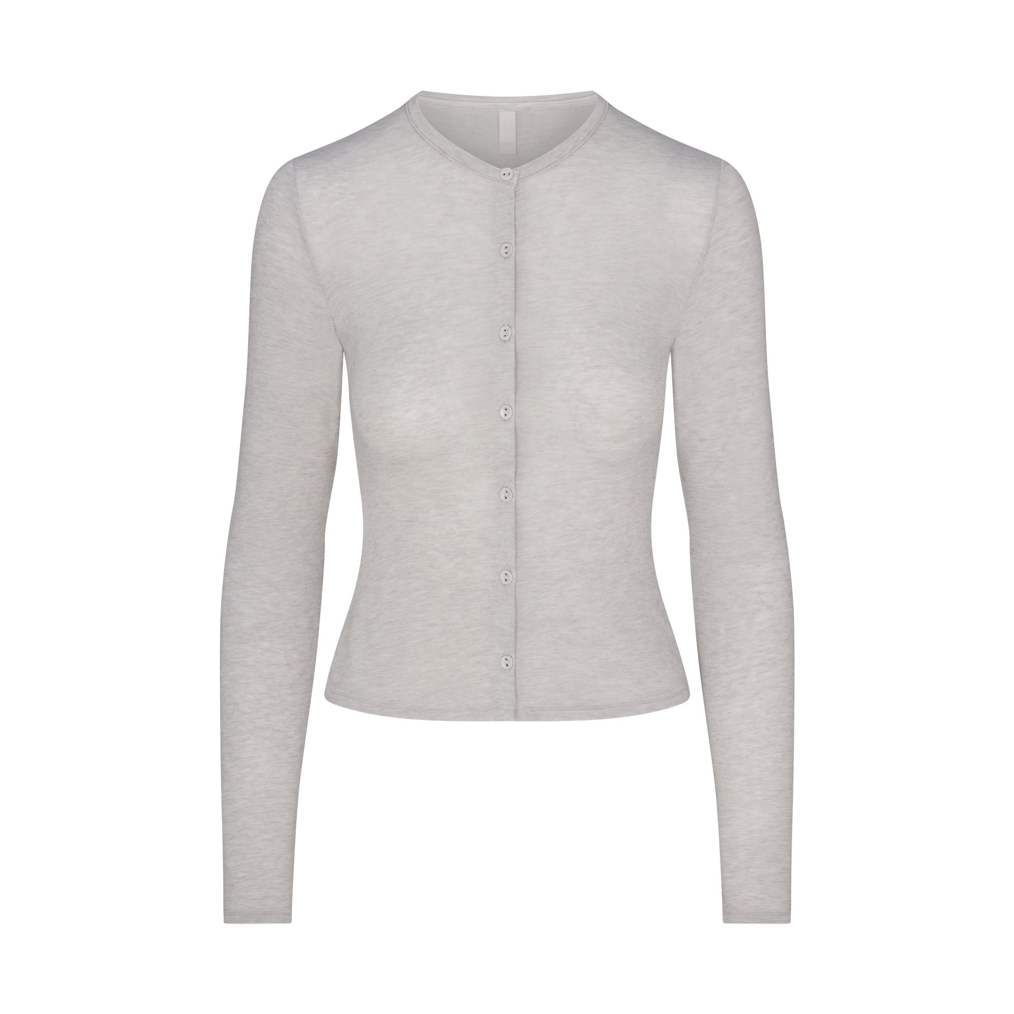 SKIMS SHEER MODAL CARDIGAN | HEATHER GREY - Sneaker Türkiye