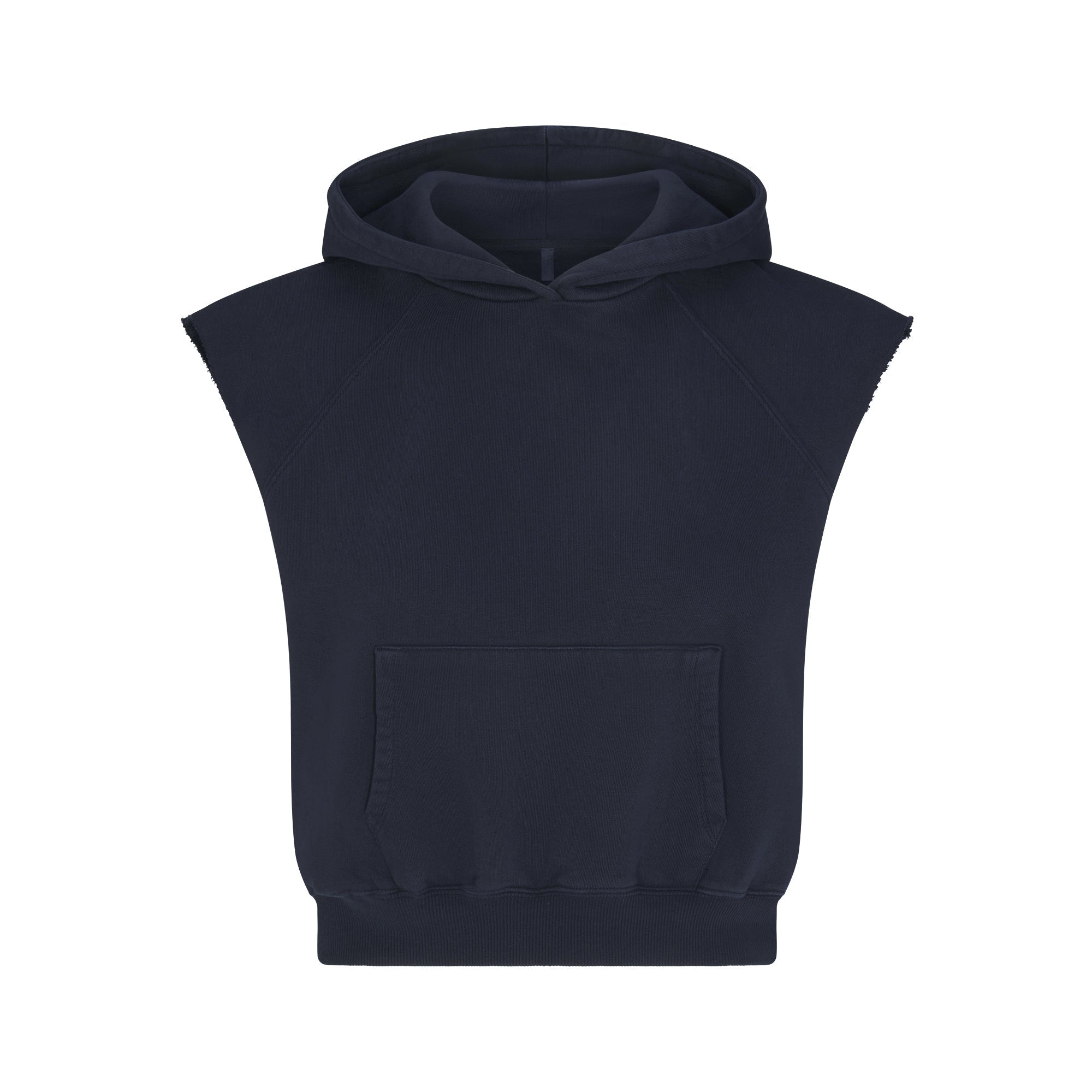 SKIMS BOYFRIEND FLEECE MUSCLE PULLOVER | NAVY - Sneaker Türkiye
