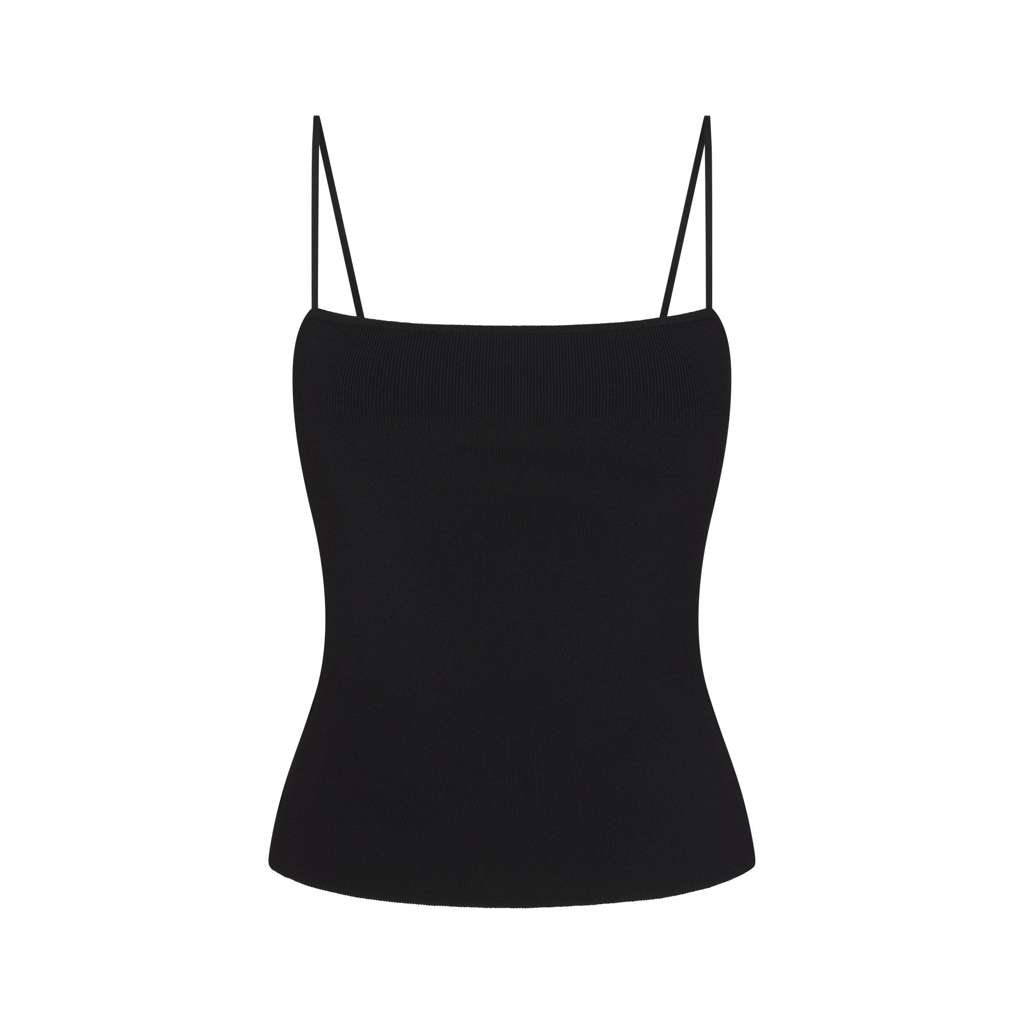 SKIMS REFINED KNIT CAMI | OBSIDIAN - Sneaker Türkiye