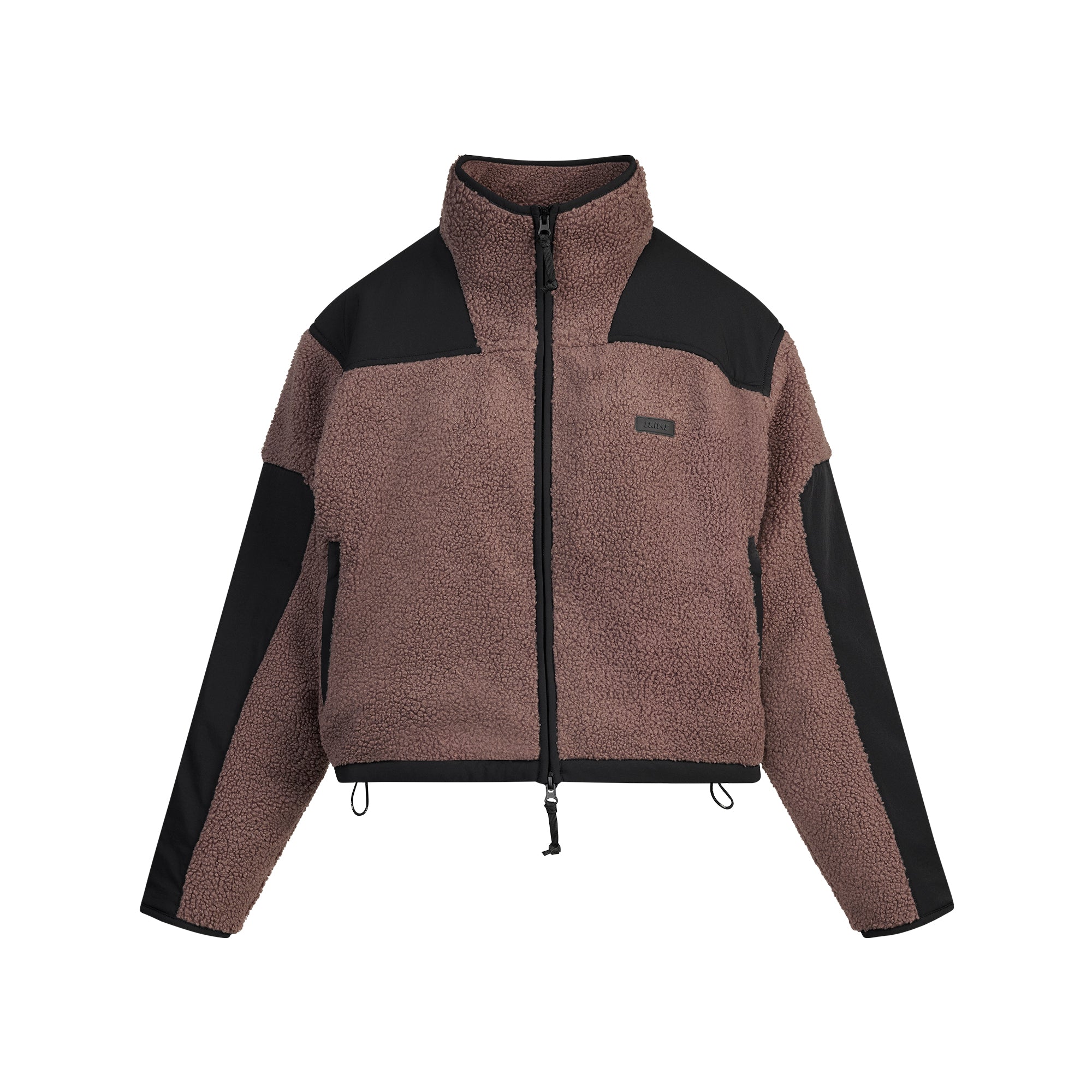 SKIMS TEDDY BOXY ZIP UP JACKET | UMBER - Sneaker Türkiye