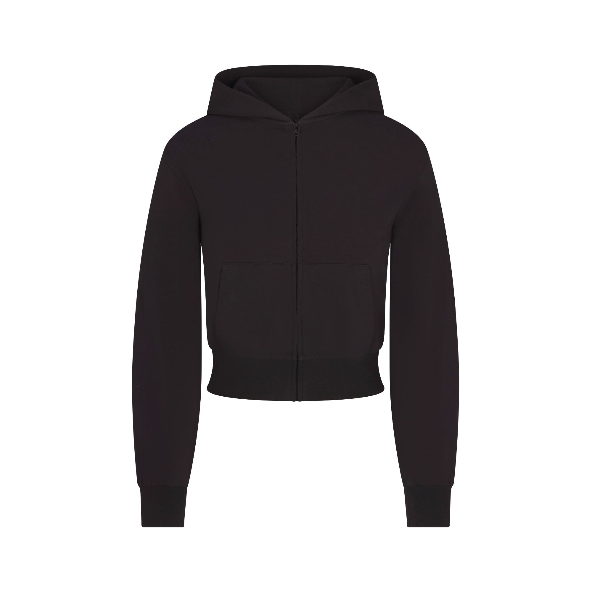 SKIMS COTTON JERSEY ZIP UP HOODIE | SOOT - Sneaker Türkiye