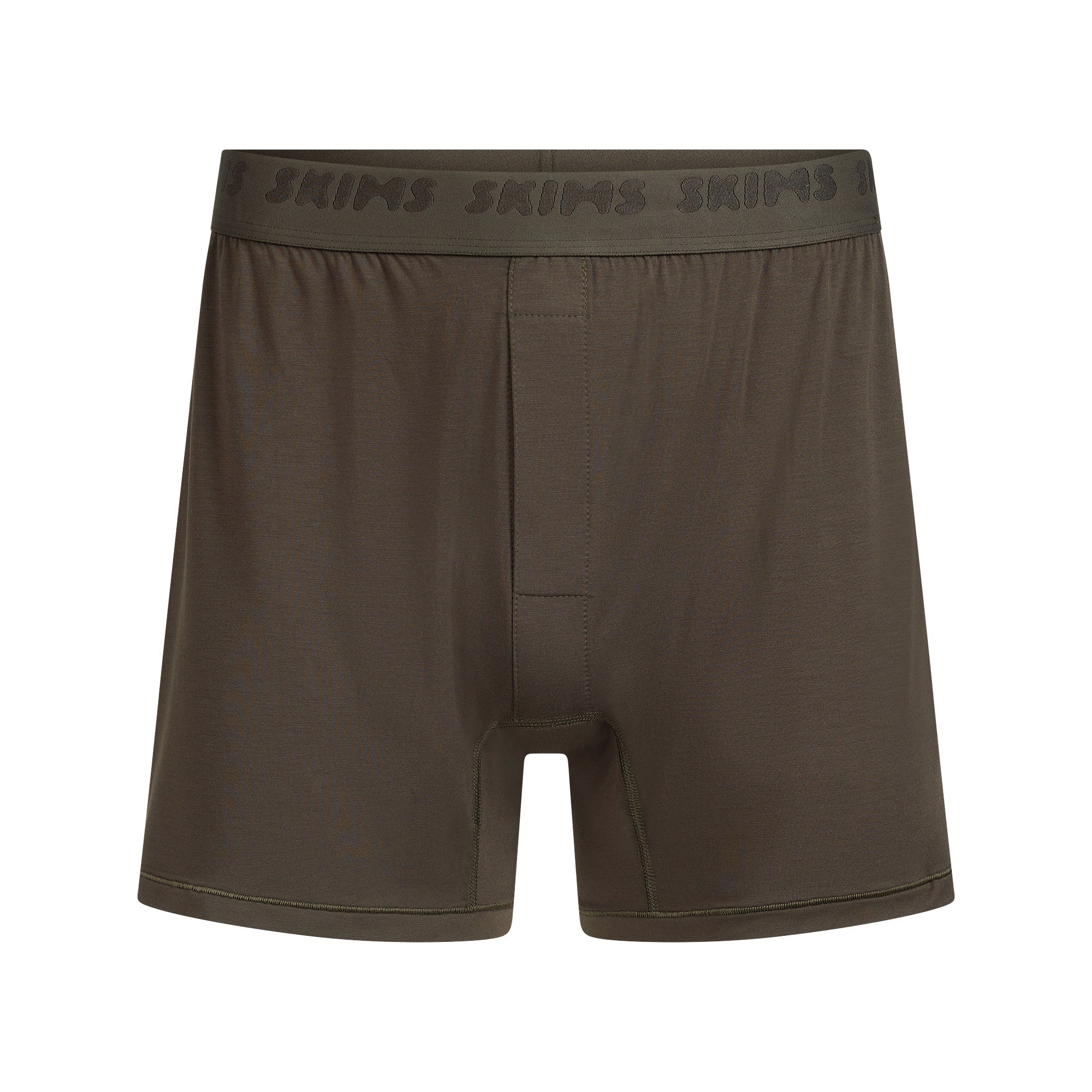 SKIMS STRETCH MENS KNIT BOXER | LODEN - Sneaker Türkiye