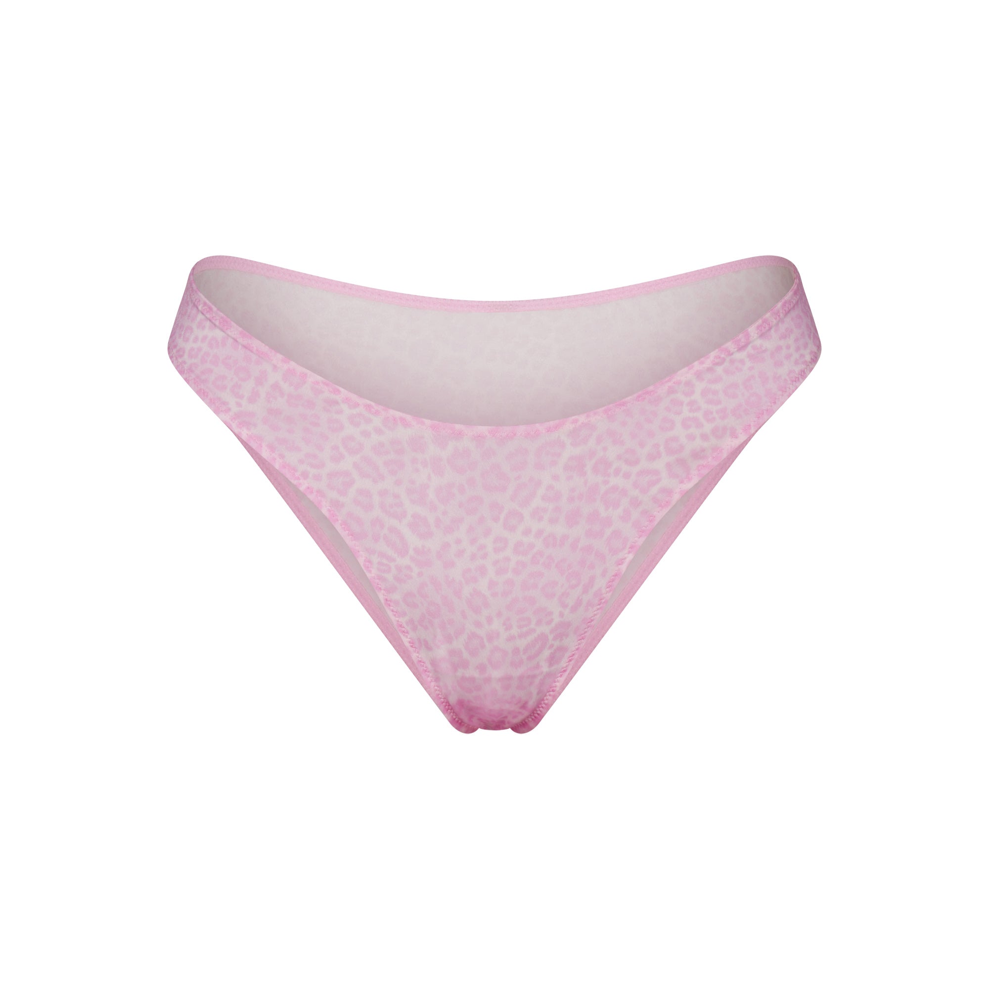SKIMS SHINE FOUNDATIONS DIPPED BIKINI | BUBBLE GUM LEOPARD PRINT - Sneaker Türkiye